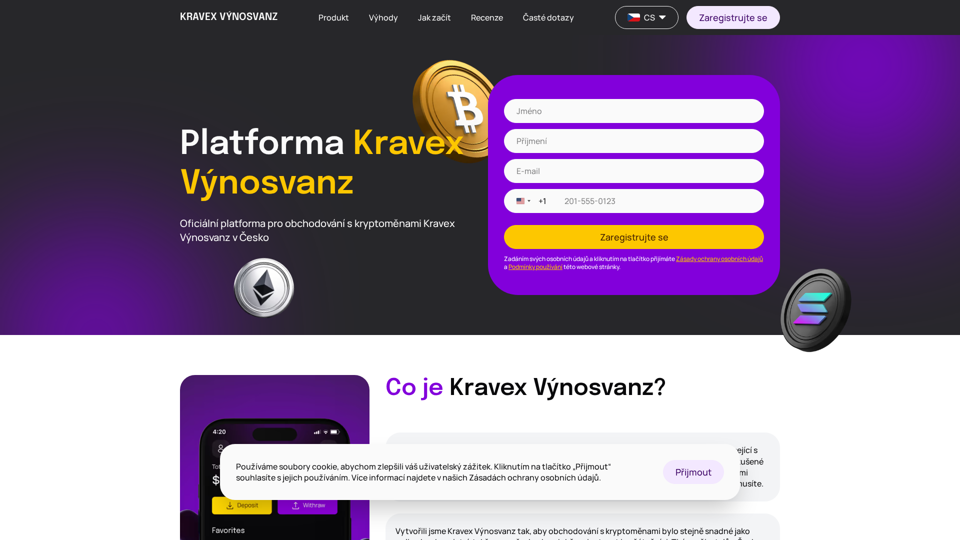 Screenshot of kravex-vynosvanz.com