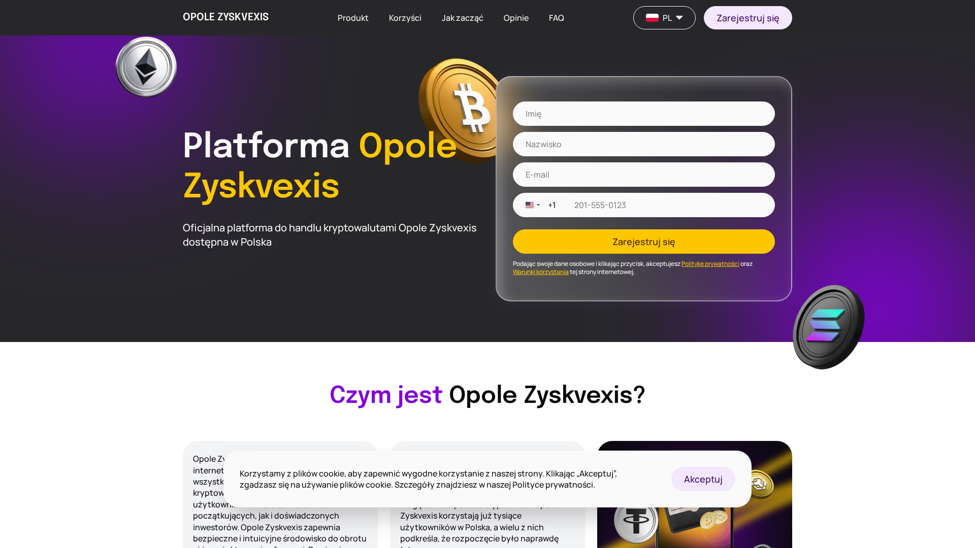 Screenshot of opole-zyskvexis.com