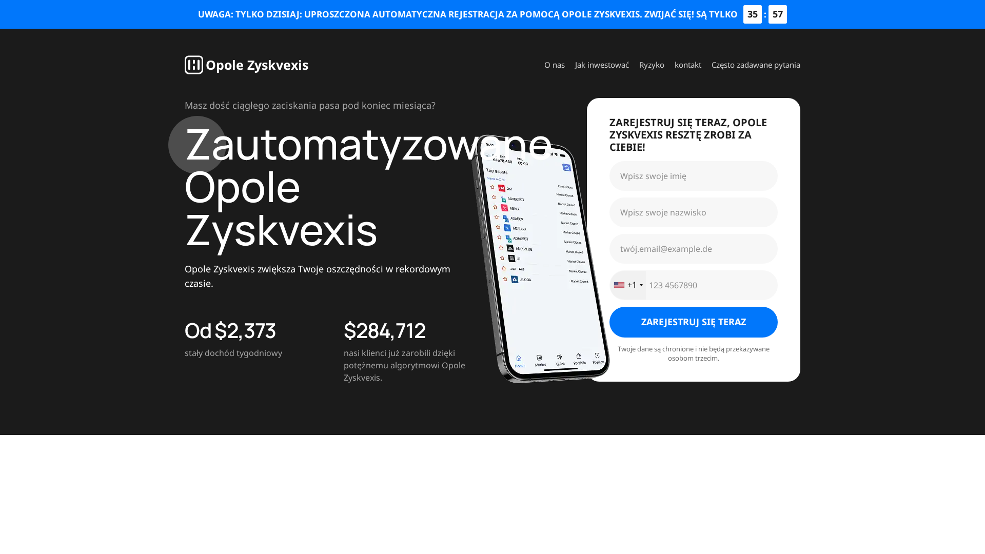 Screenshot of opolezyskvexis.com