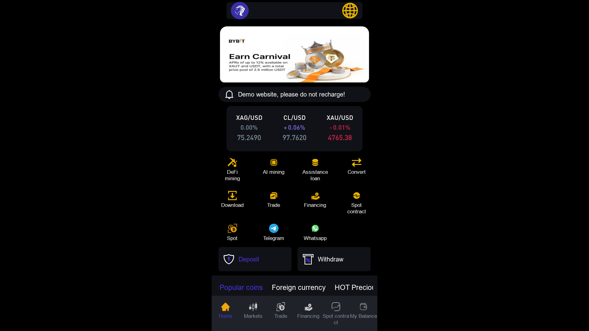 Screenshot of kucoins8.top