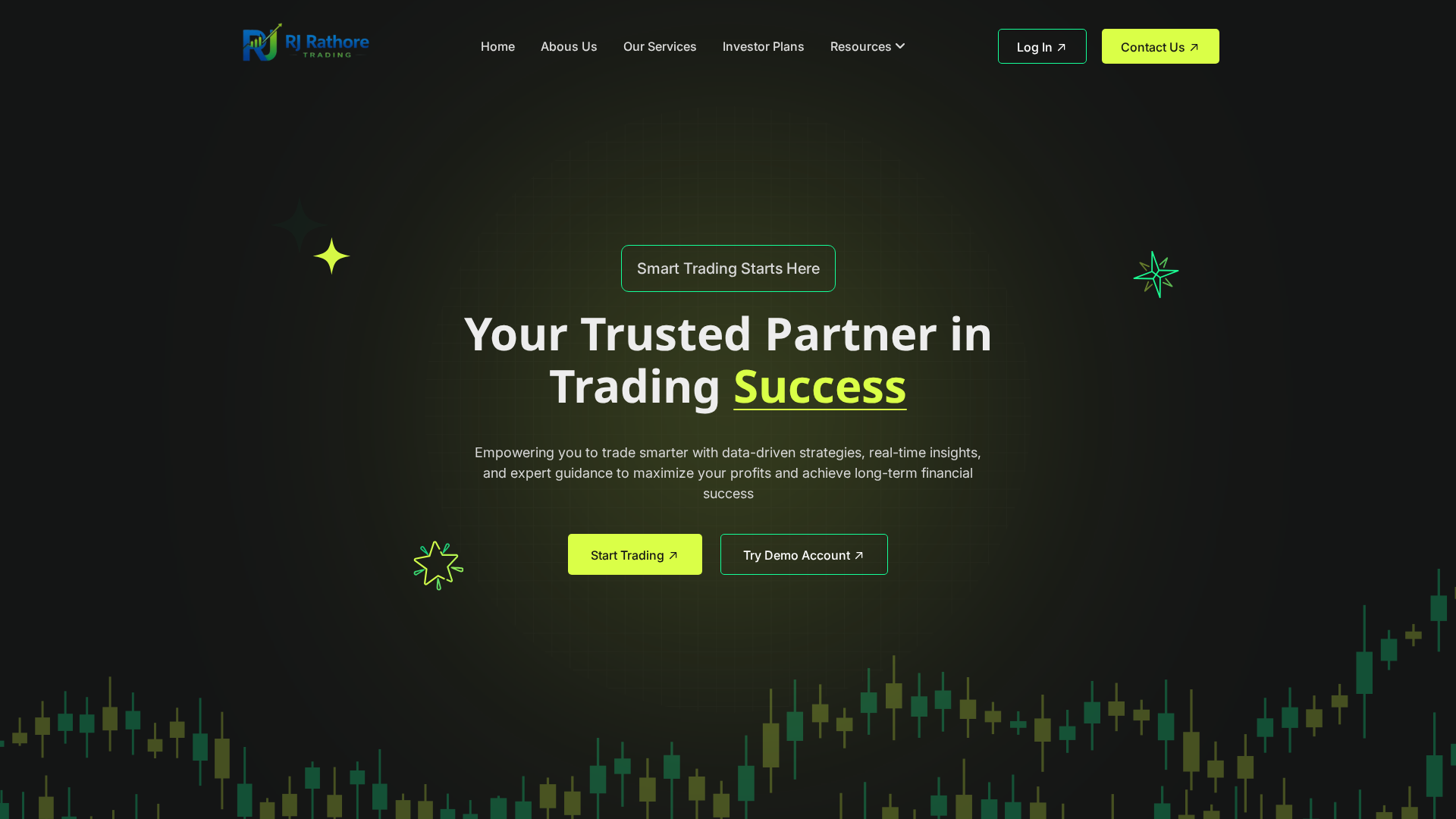 Screenshot of rjrathoretrading.in