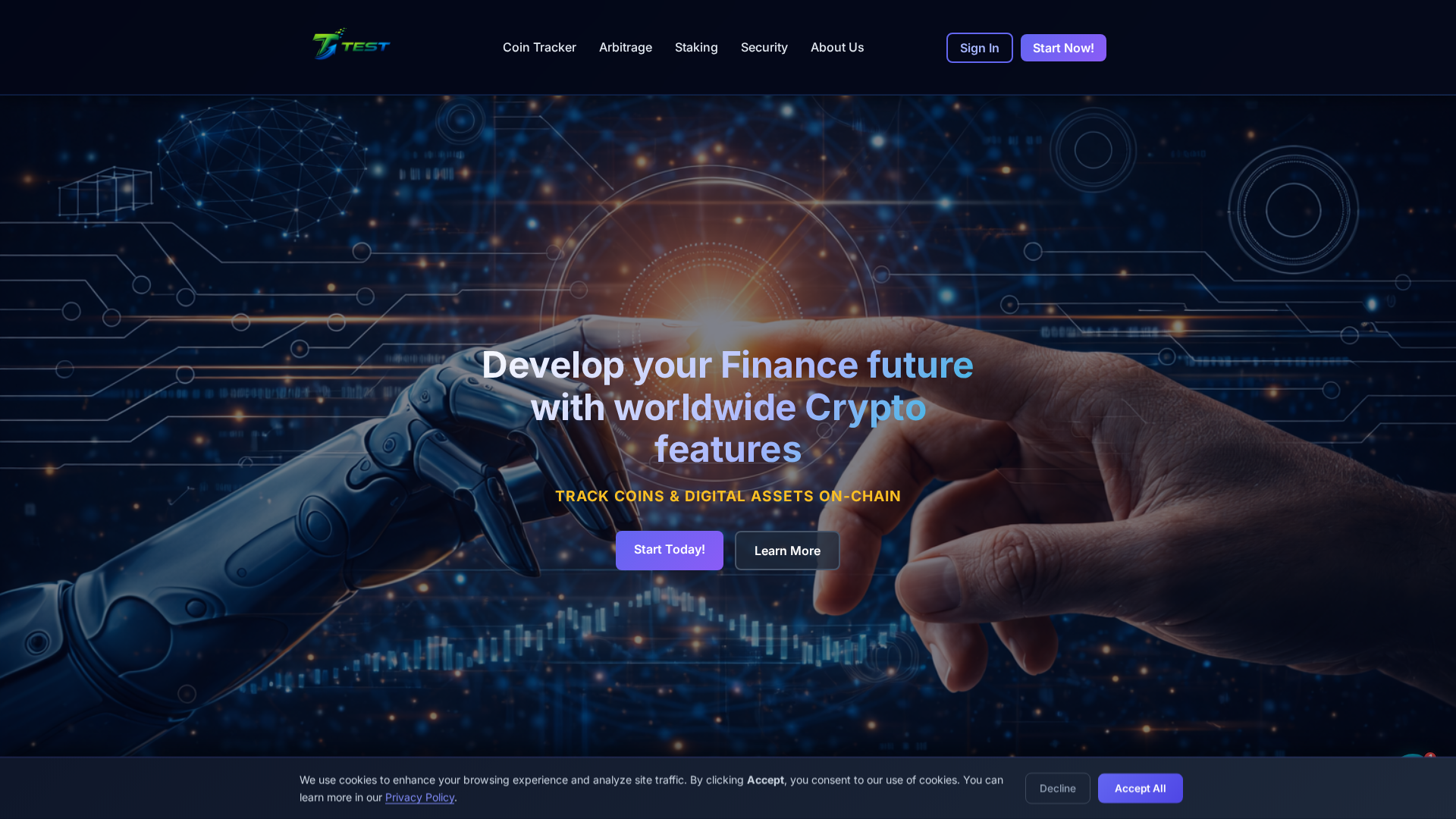 Screenshot of exchange-test-demo.com