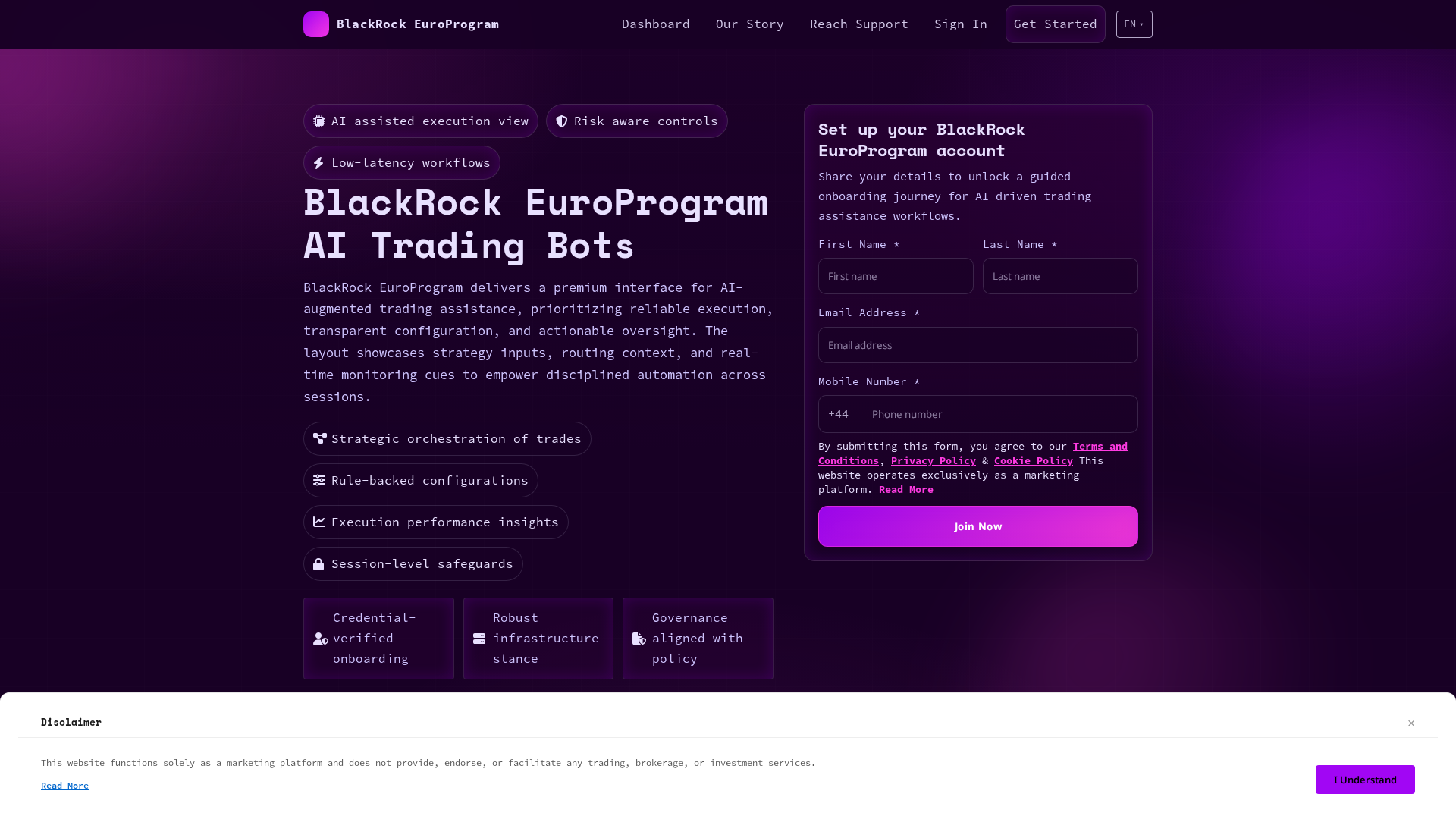 Screenshot of blackrockeuroprogram.digital