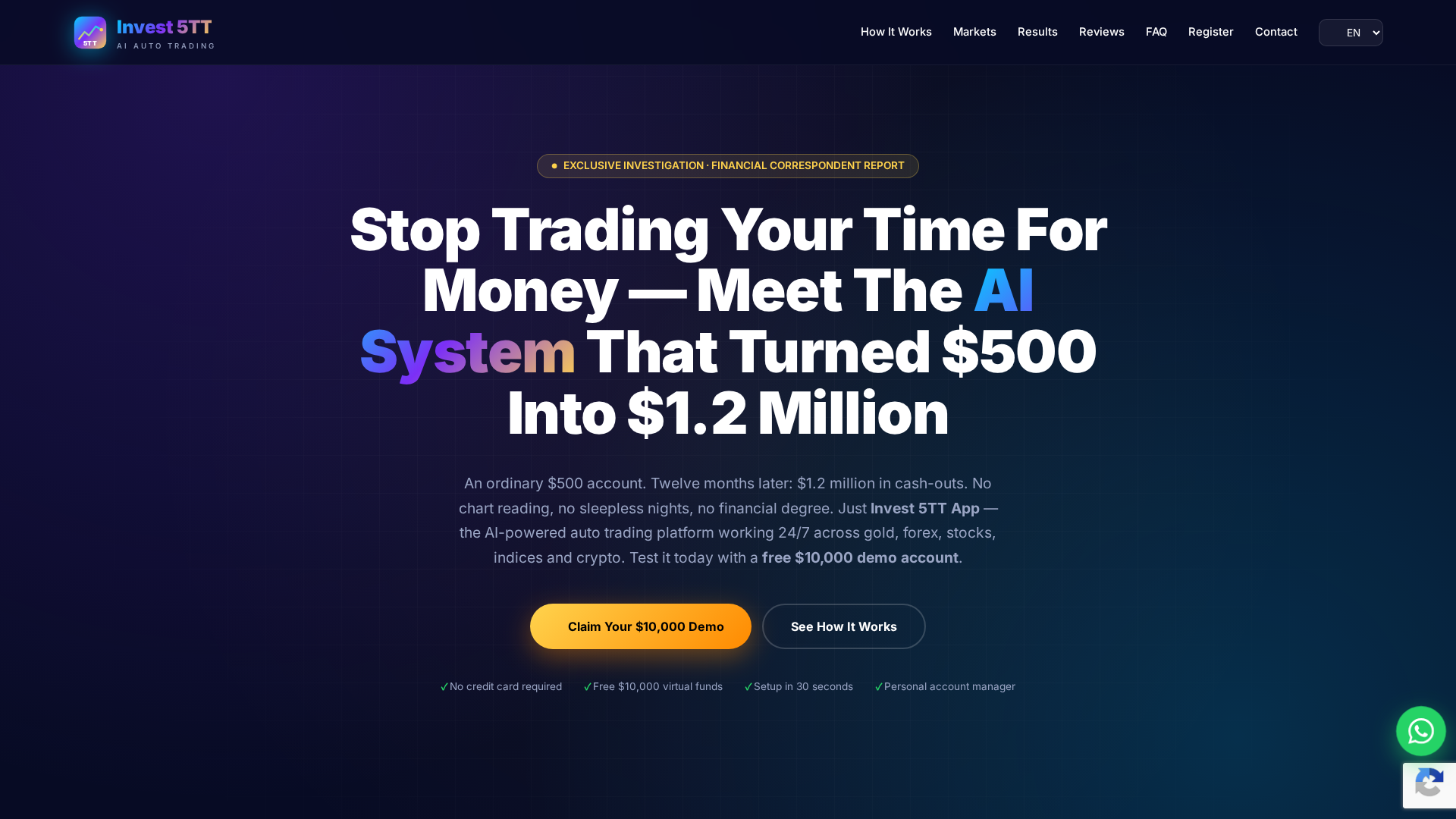 Screenshot of invest5tt.app