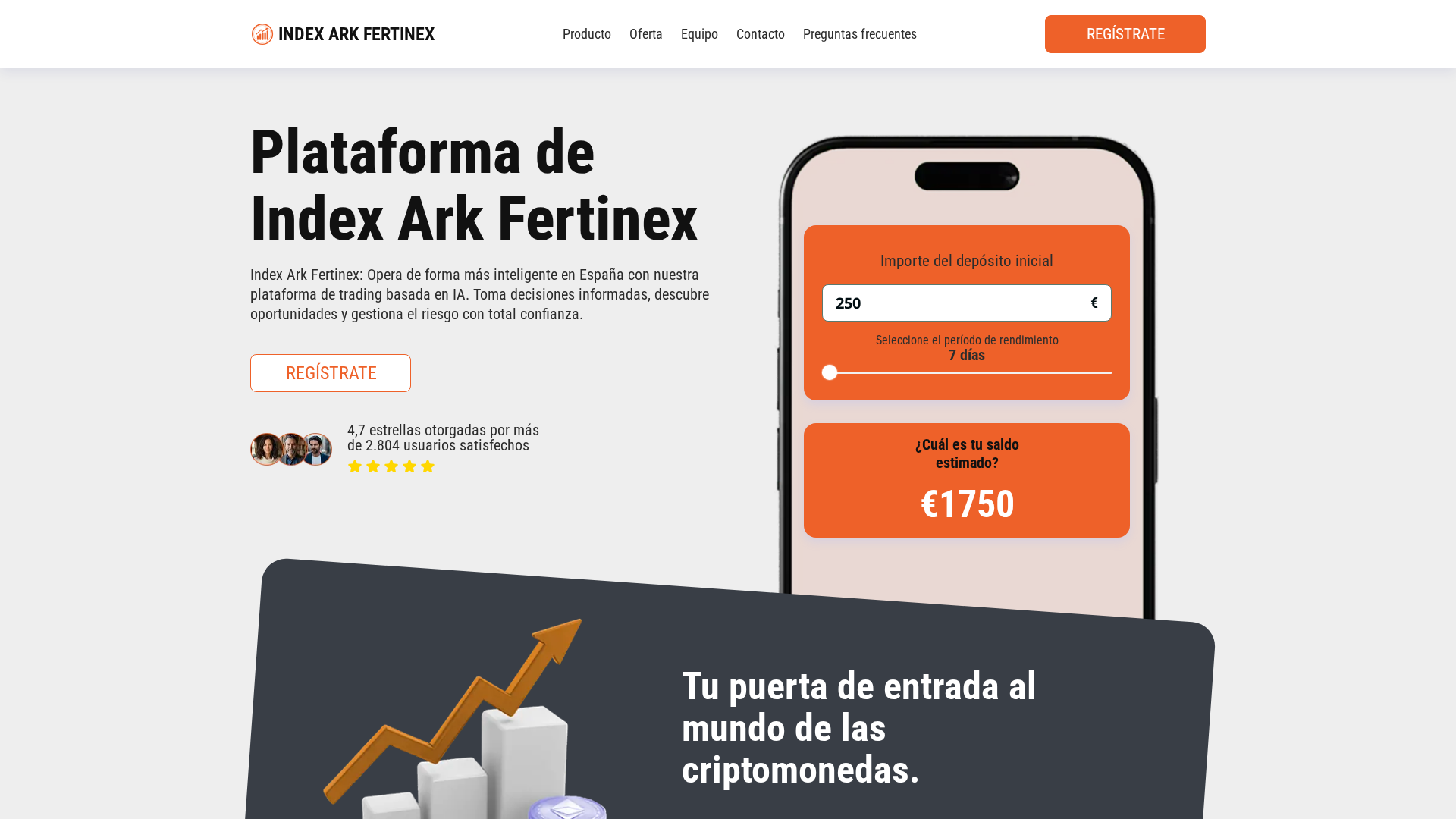 Screenshot of indexark-fertinex.com
