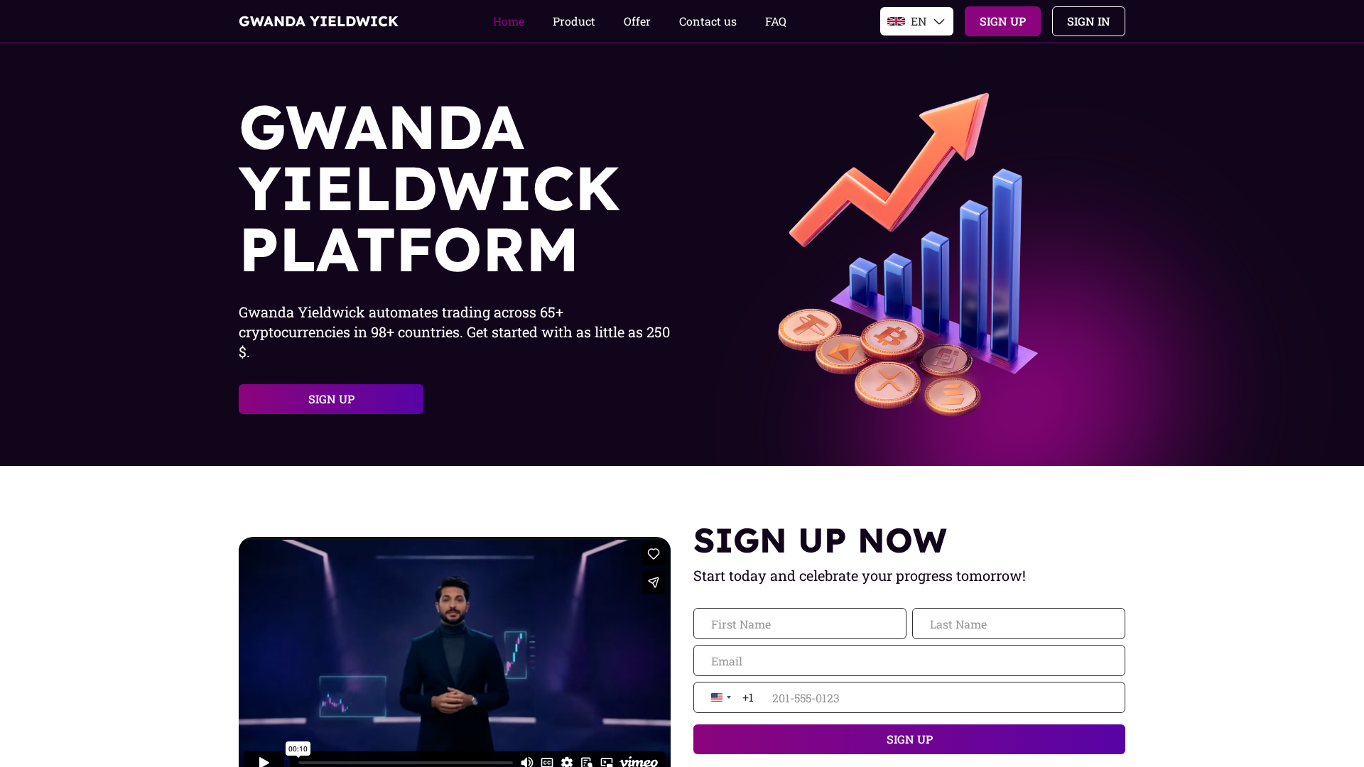 Screenshot of gwanda-yieldwick.com