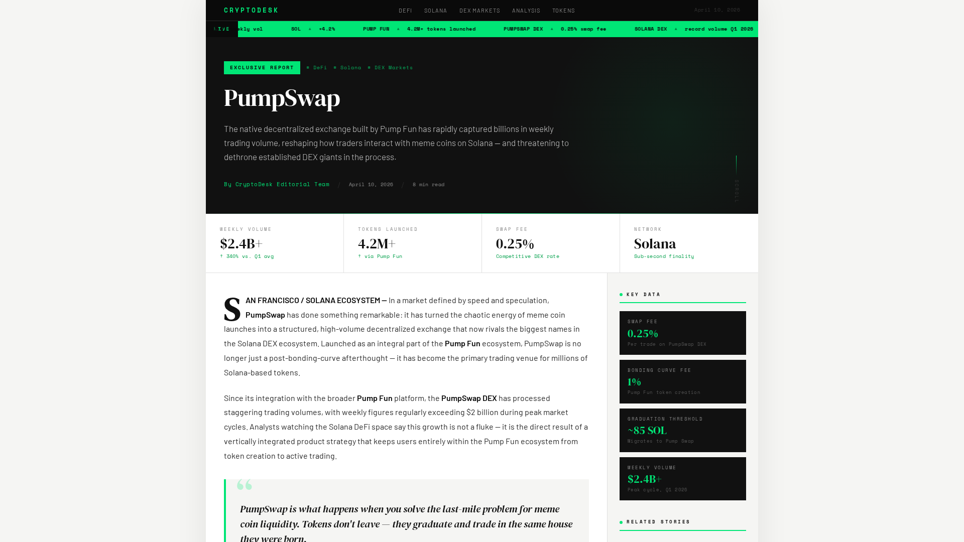 Screenshot of pumpswap-fun.com