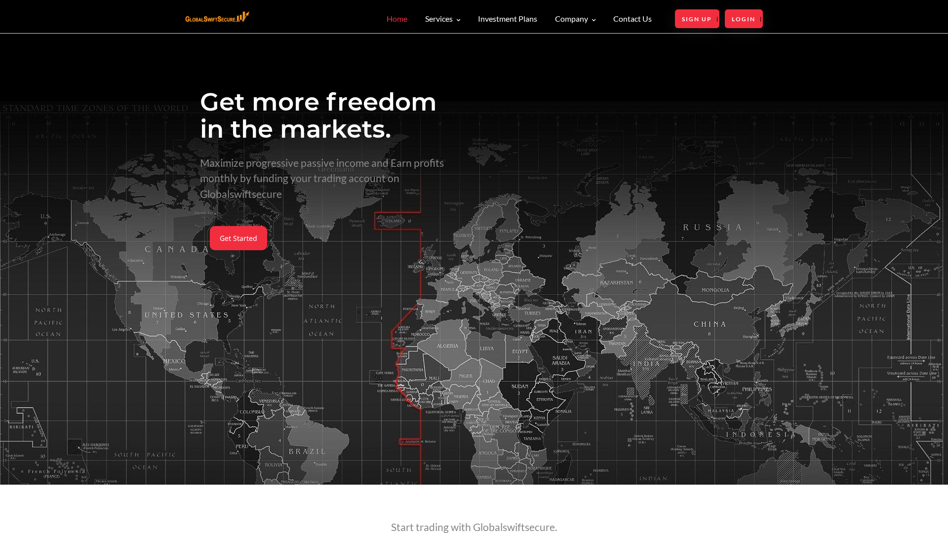 Screenshot of globalswiftsecures.com