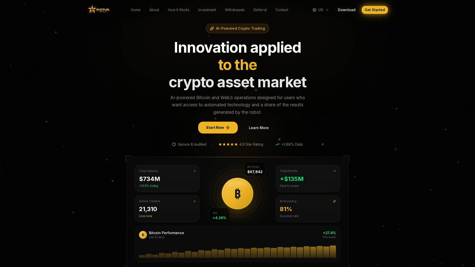 Screenshot of inovalegacy.io