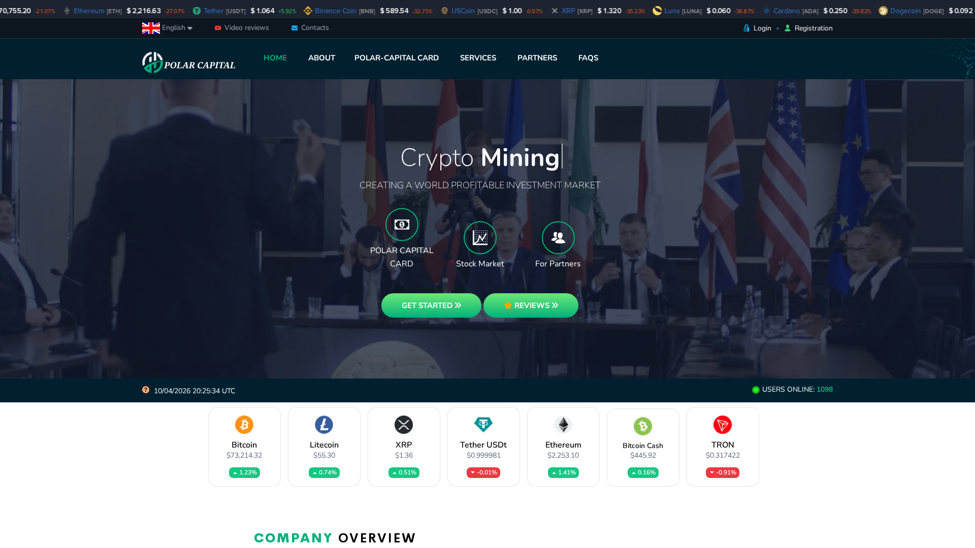 Screenshot of polars-capital.org