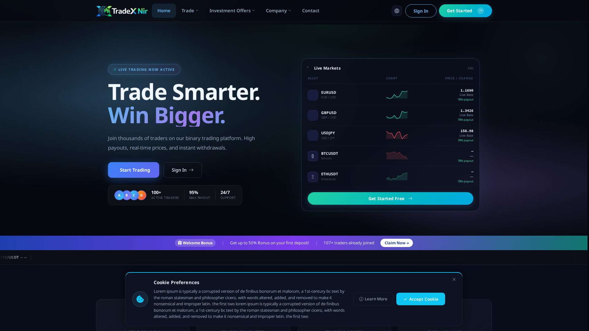 Screenshot of expresscarttrading.com