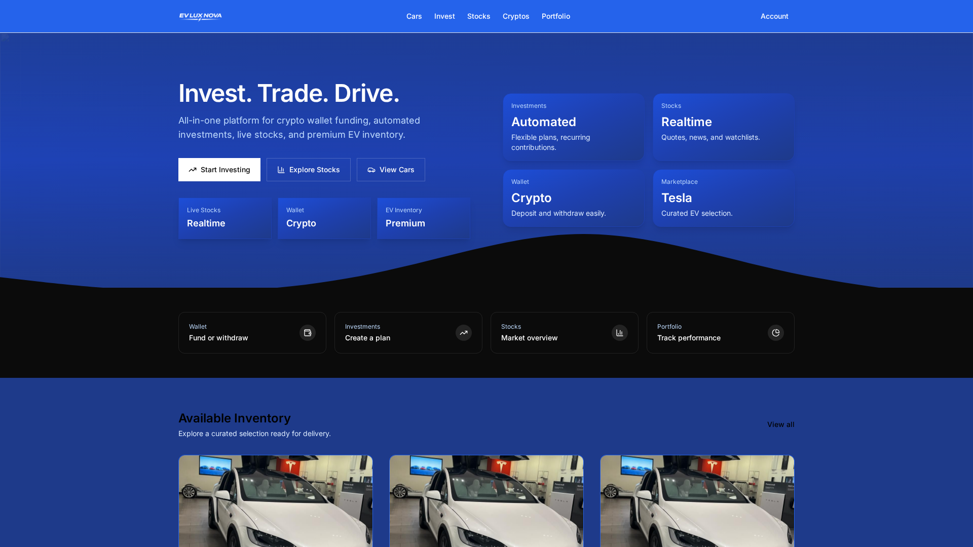 Screenshot of infinityrocketcapital.com