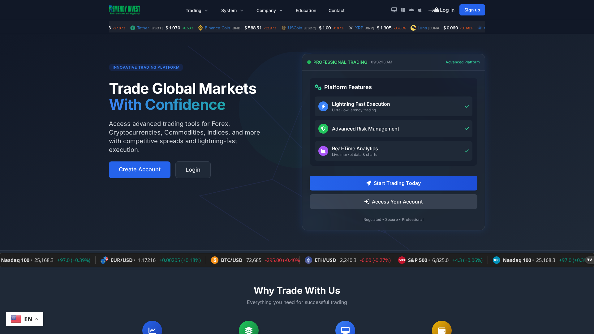 Screenshot of chaintrx.online