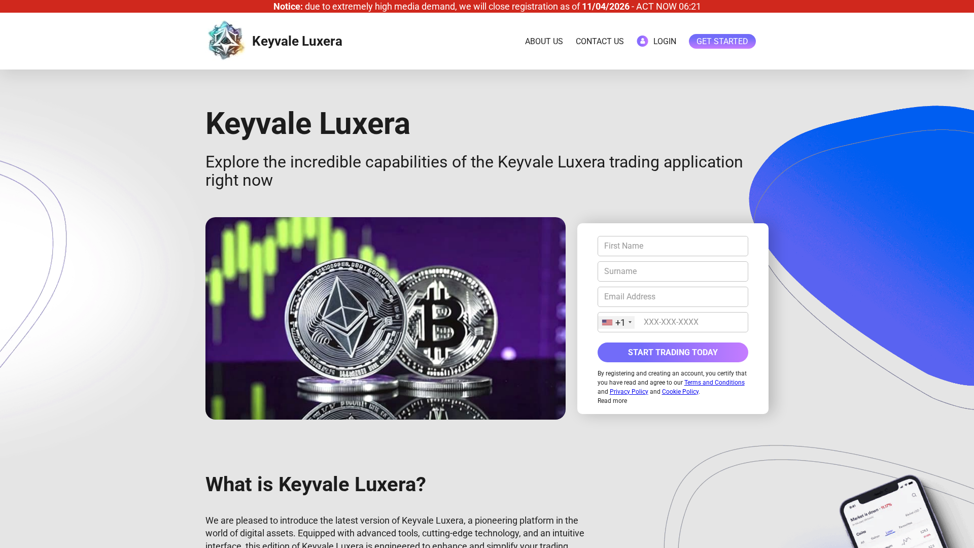 Screenshot of keyvaleluxera-ai.com