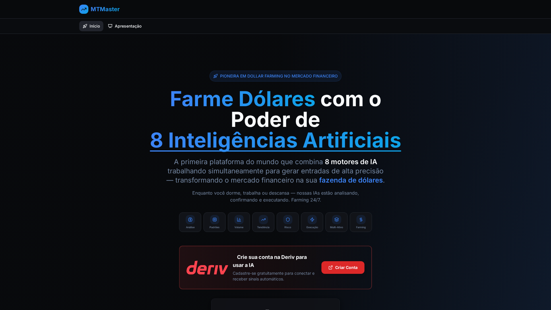 Screenshot of mtmastertrader.com