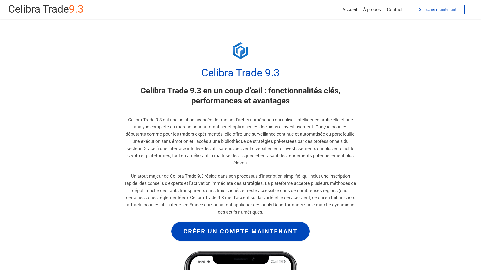 Screenshot of celibratrade93-fr.com