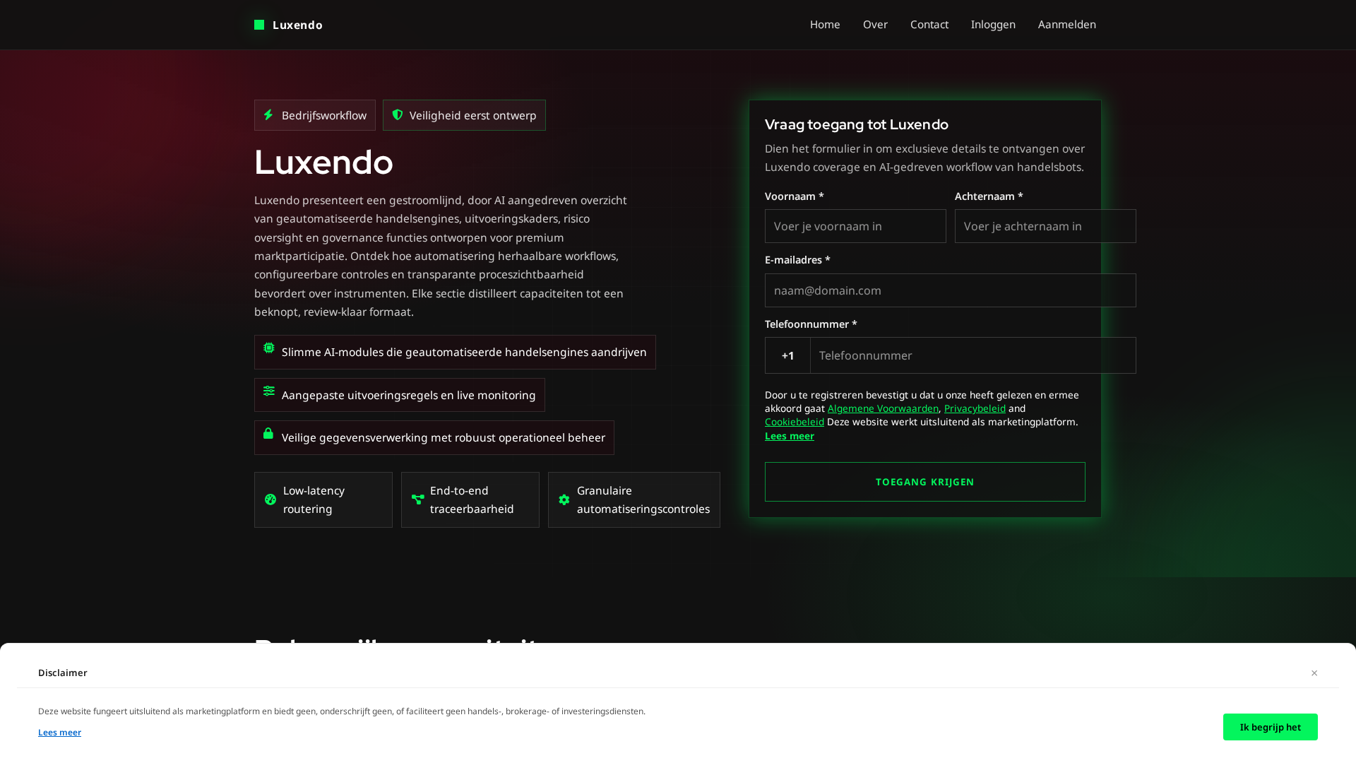 Screenshot of luxendo.pro