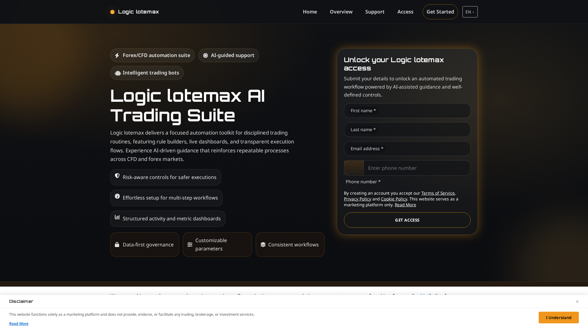 Screenshot of logiclotemax.pro