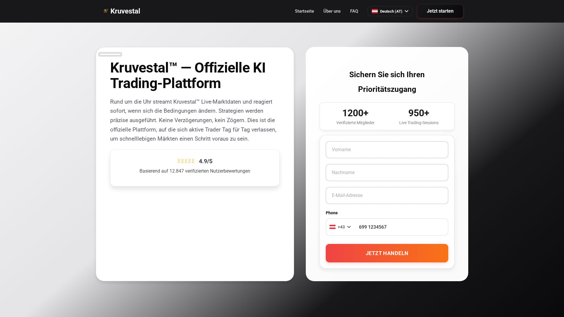 Screenshot of kruvestal-at.com