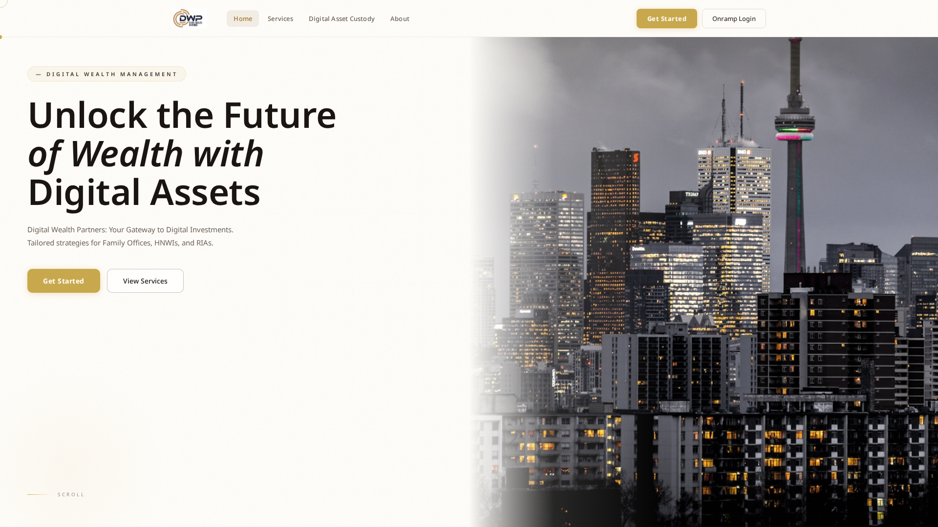 Screenshot of digltalwealthpartners.net
