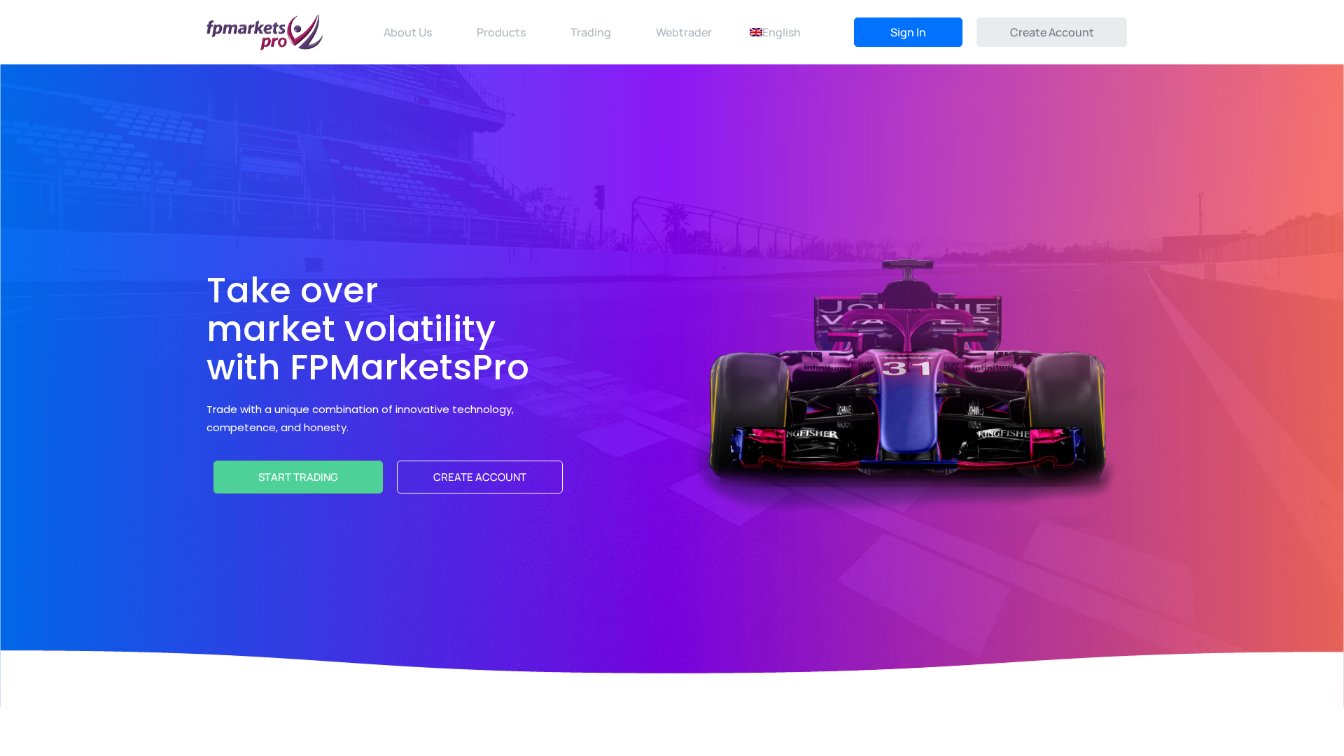 Screenshot of fpmarkets-pro.xyz