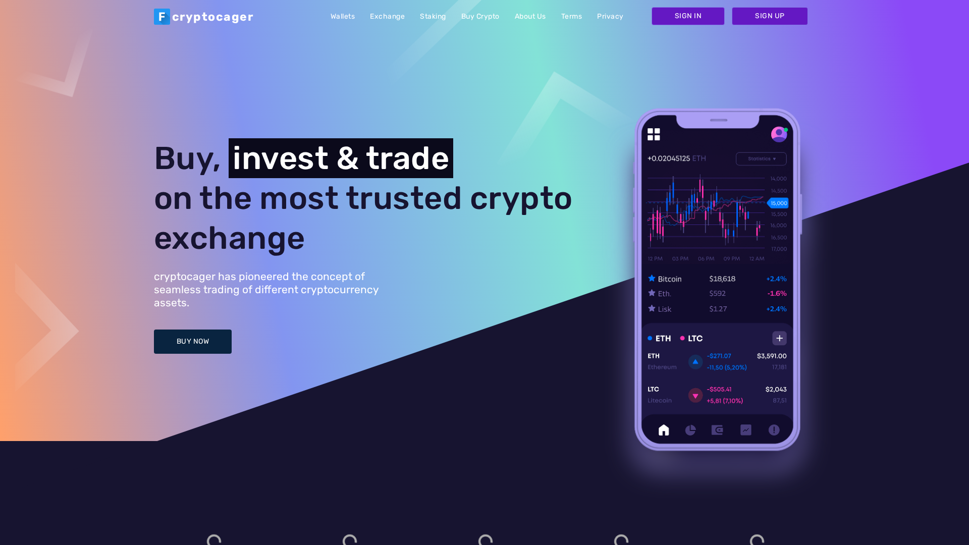 Screenshot of cryptocager.icu