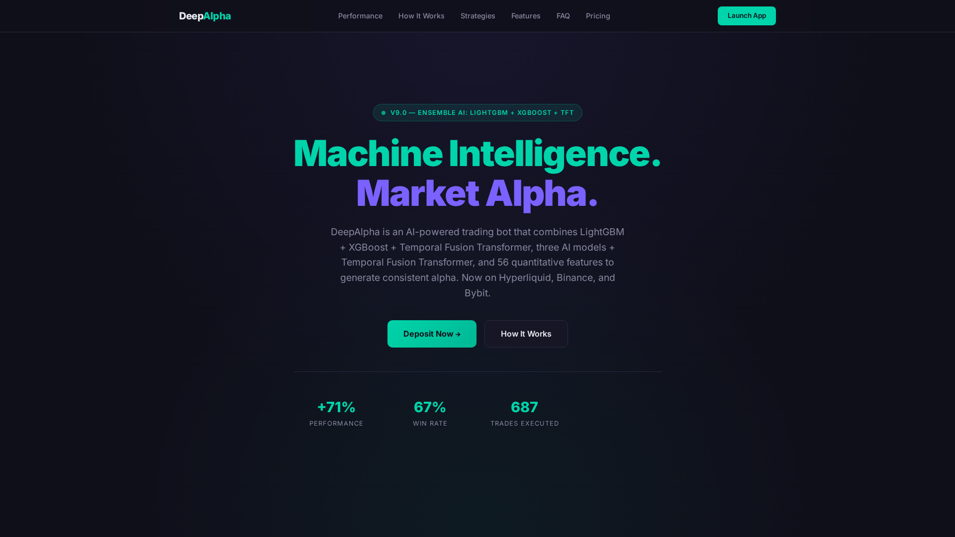 Screenshot of deepalphabot.com