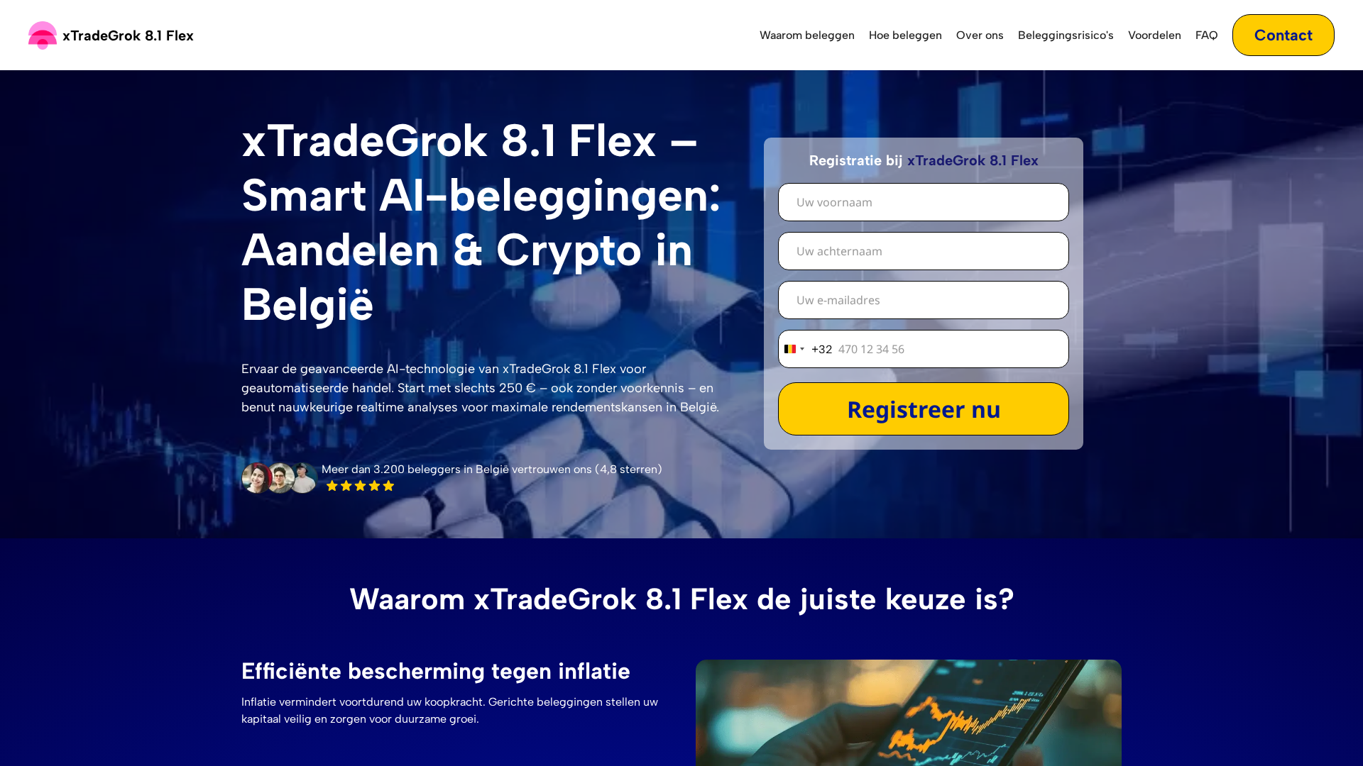 Screenshot of xtradegrok81-flex.com