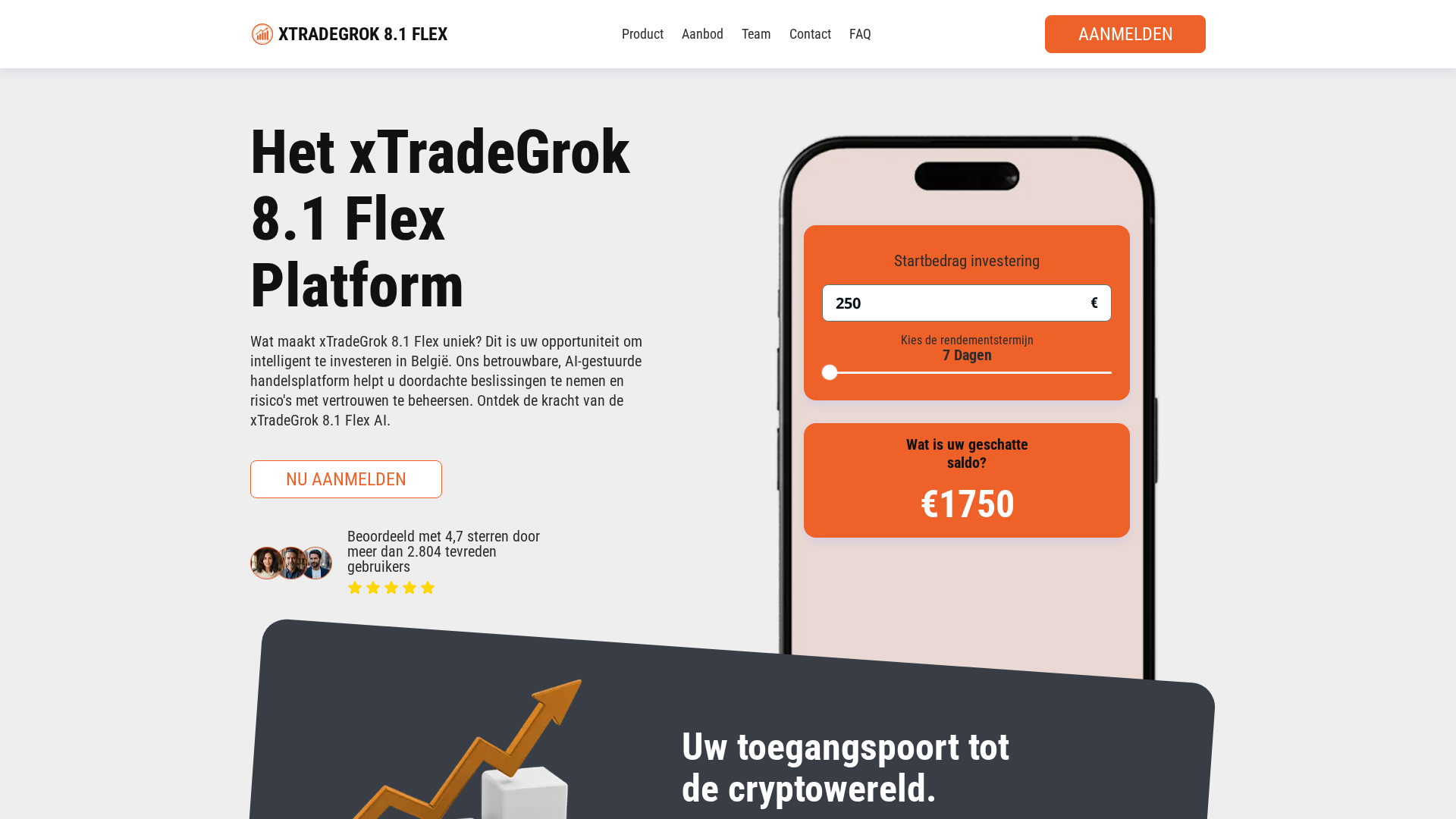Screenshot of x-tradegrok81flex.com