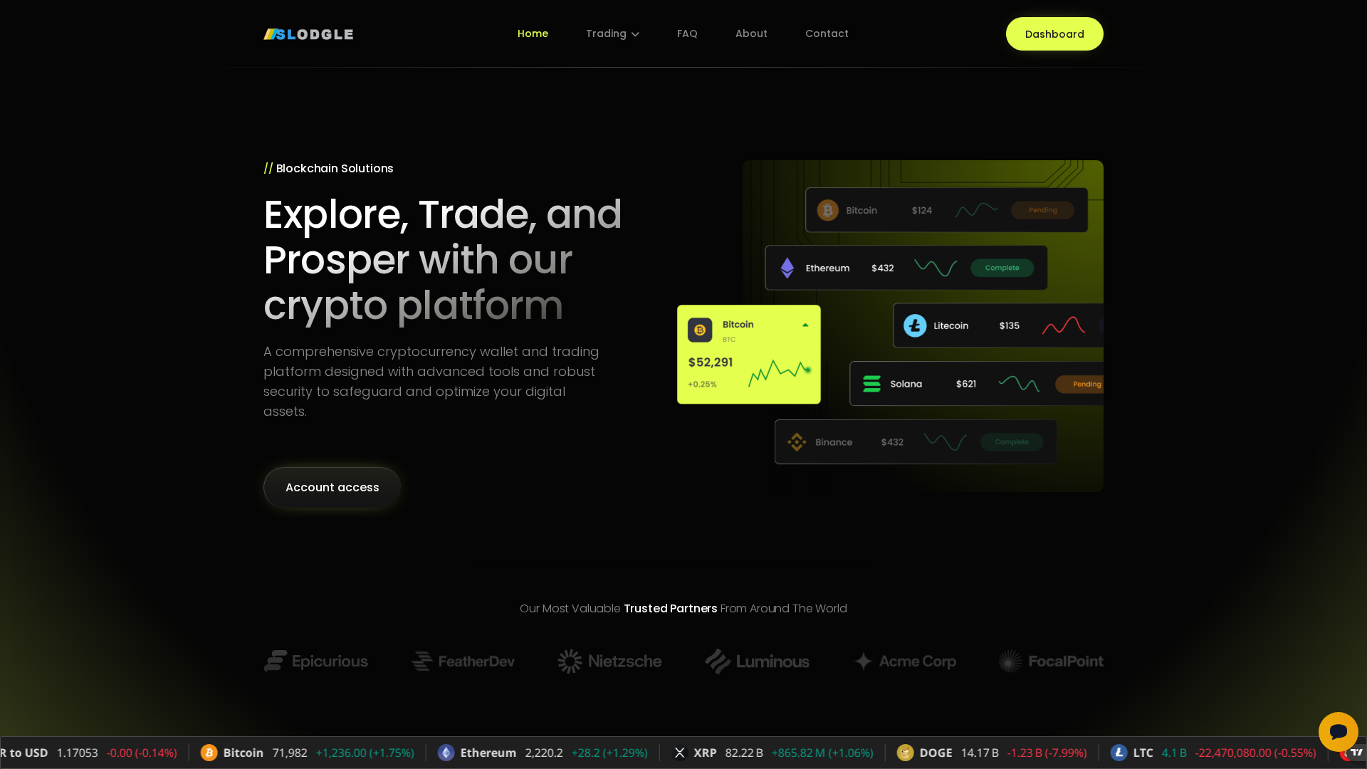 Screenshot of slodgle.com