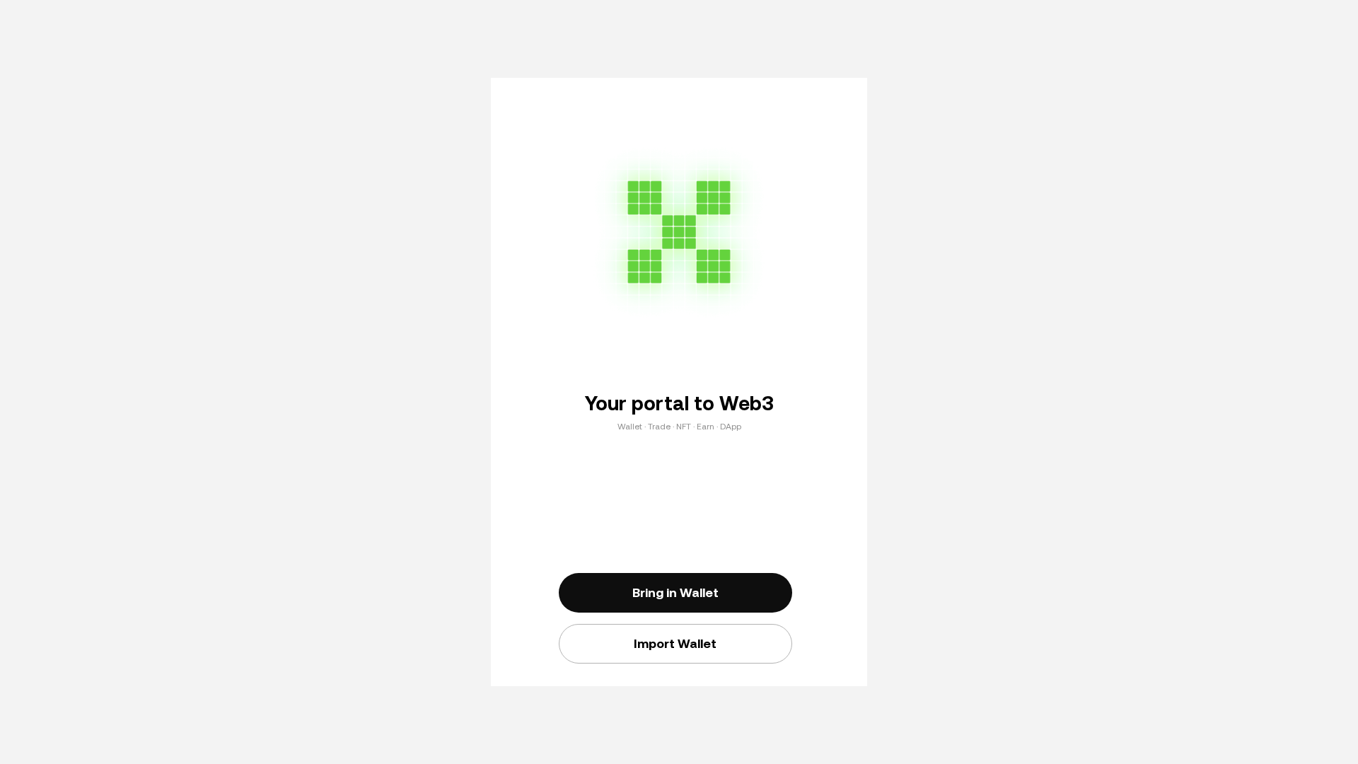 Screenshot of okxextensions.com