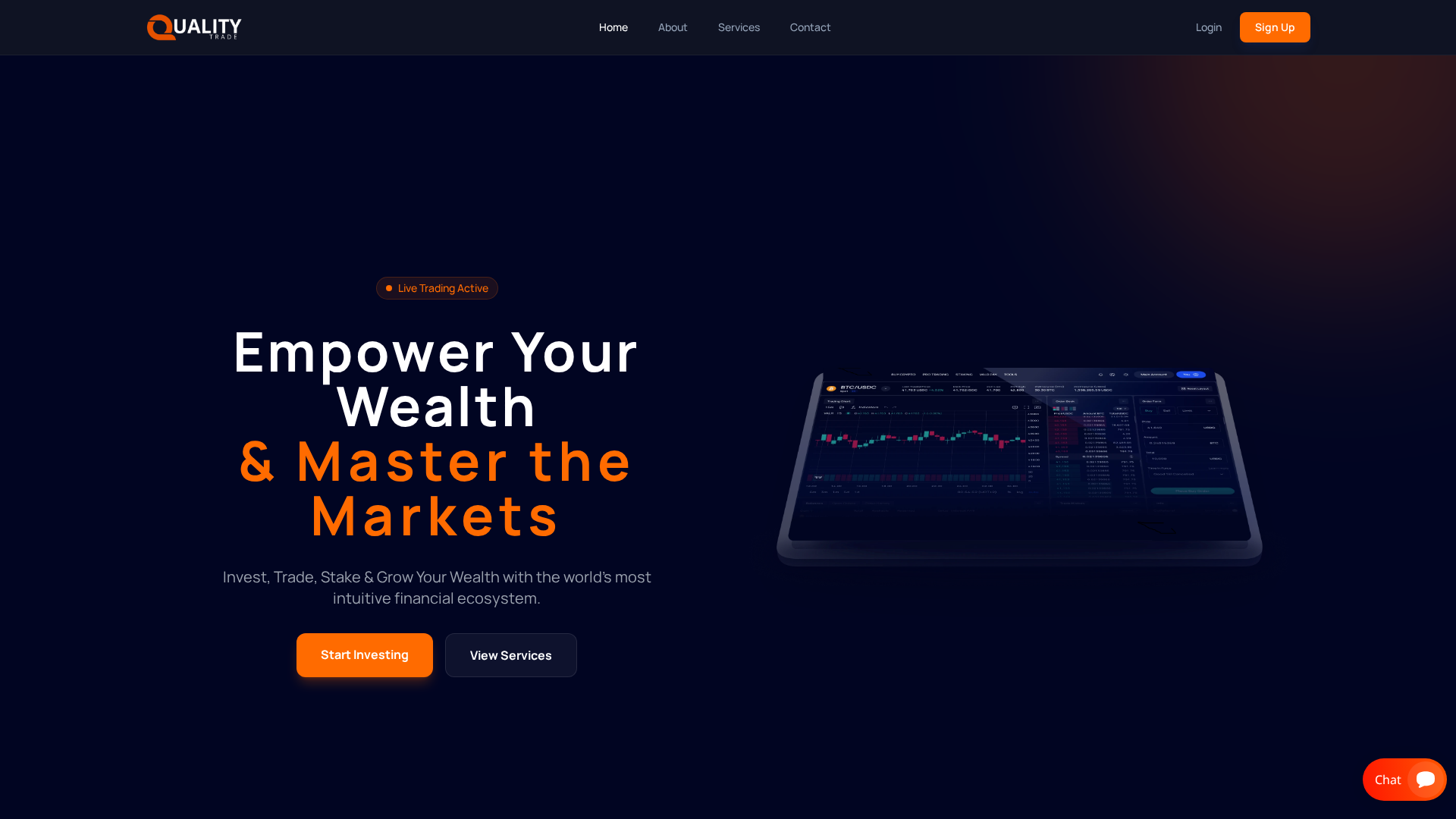 Screenshot of qualitytrade.live