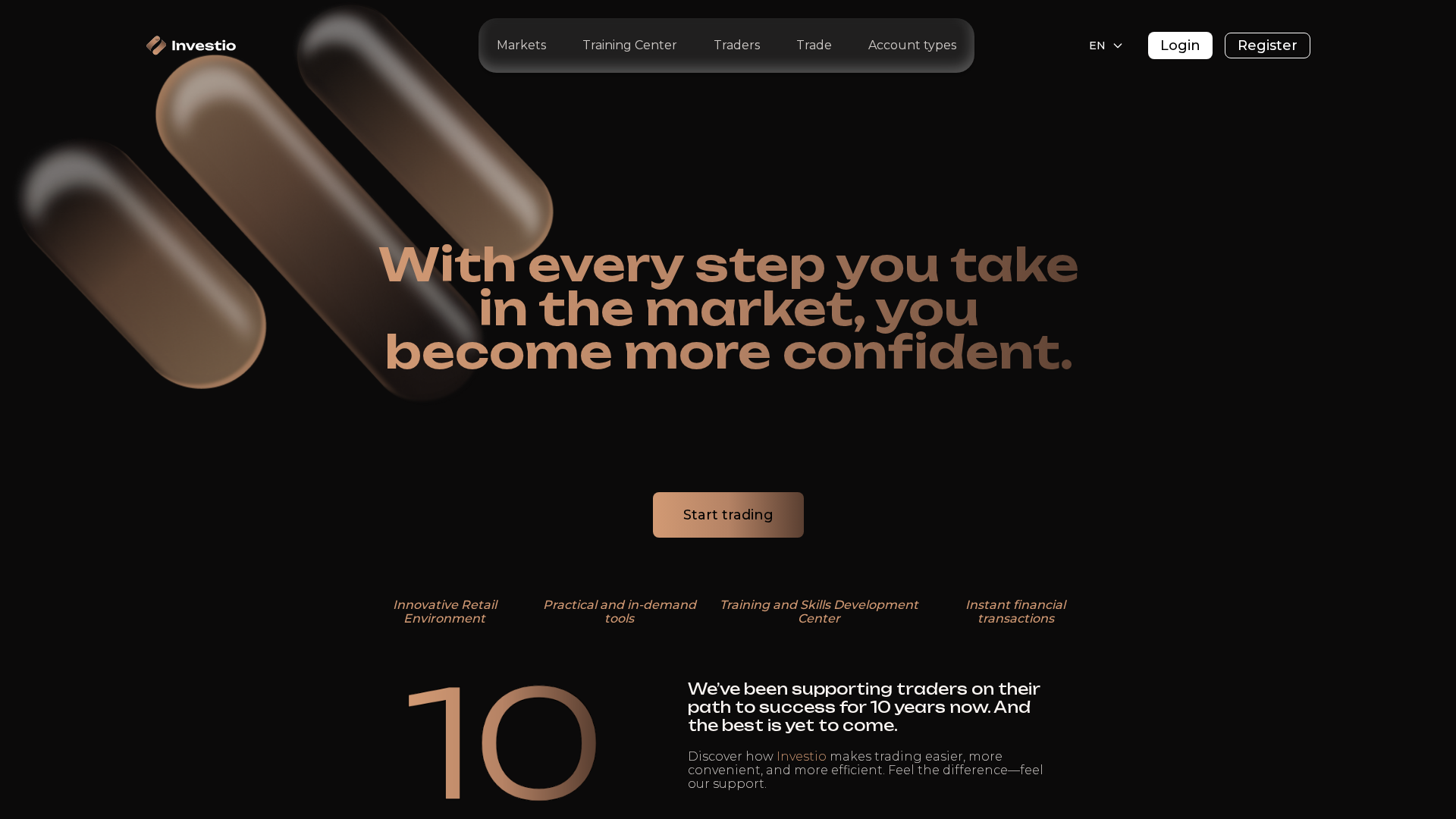 Screenshot of investio-ai.org