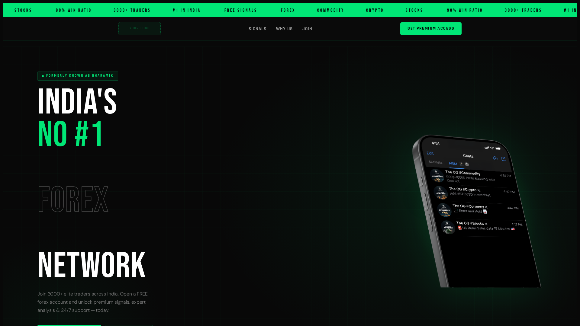 Screenshot of cryptobzaar.com