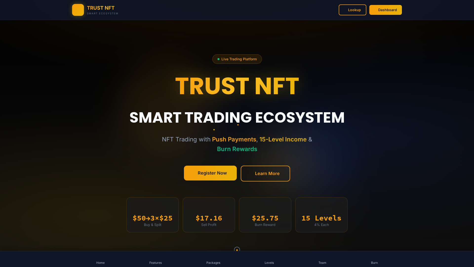 Screenshot of trustnft.world