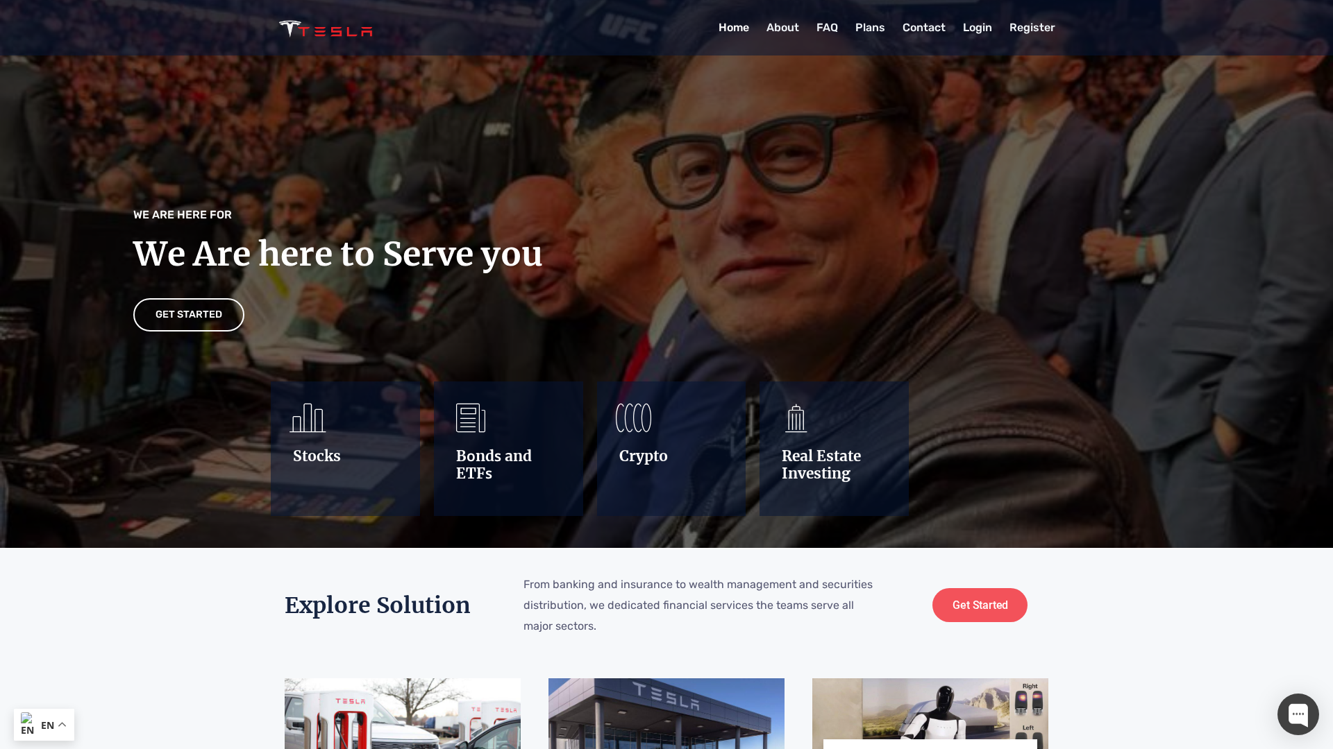 Screenshot of teslalitestocks.com