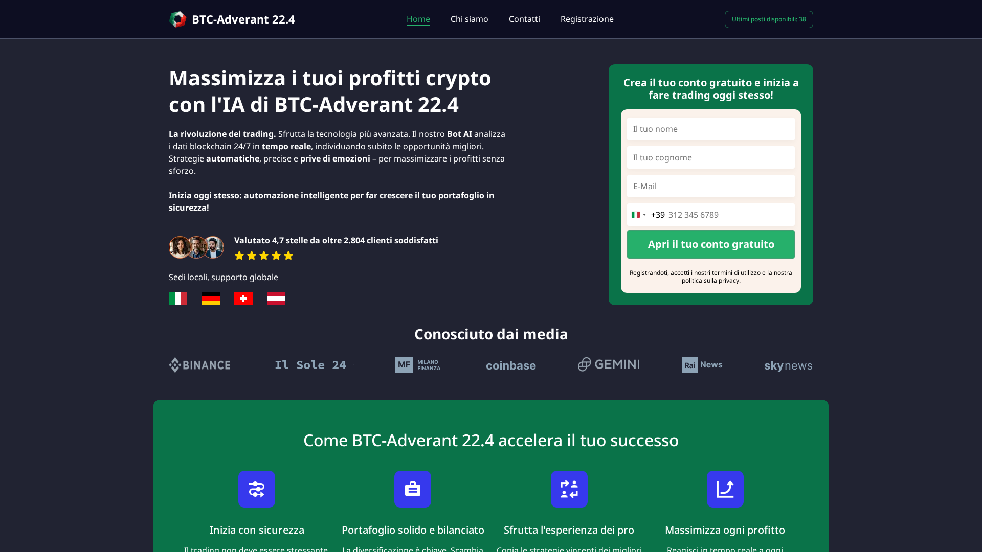 Screenshot of btcadverant224.com