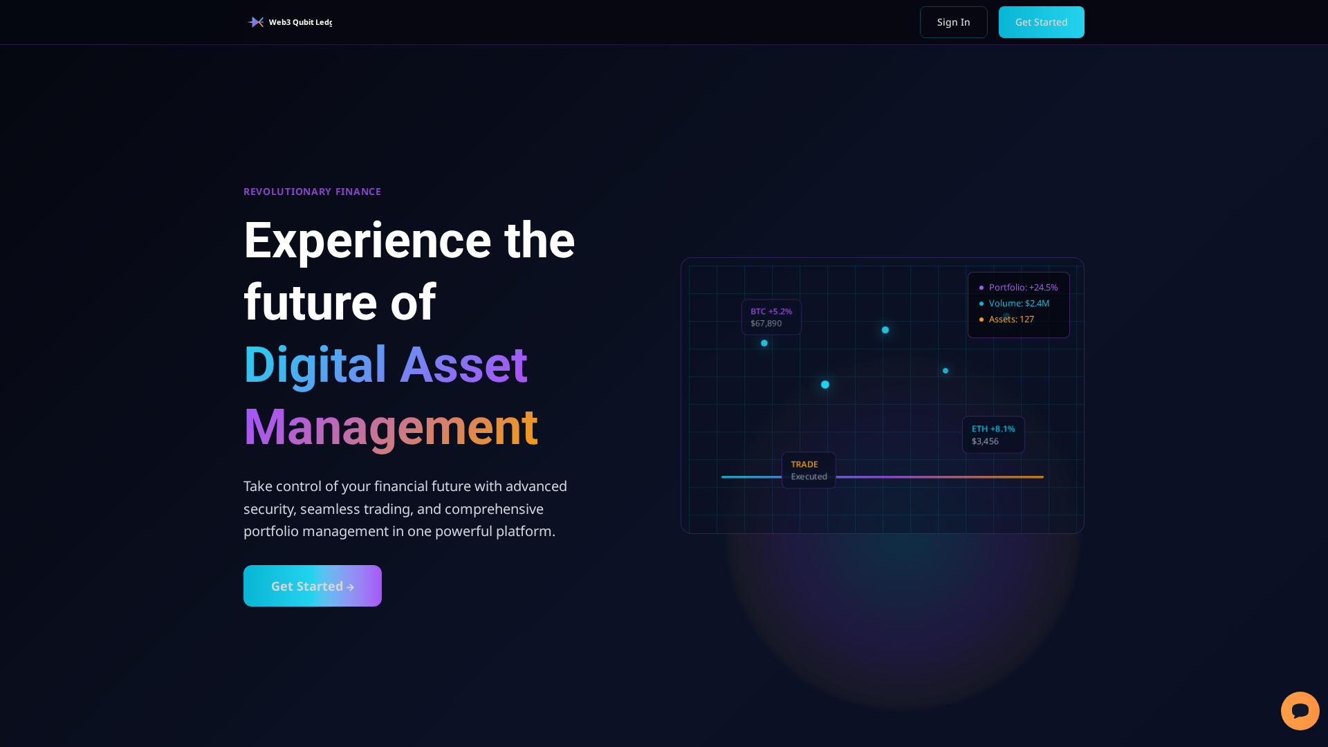 Screenshot of web3qubitledger.com