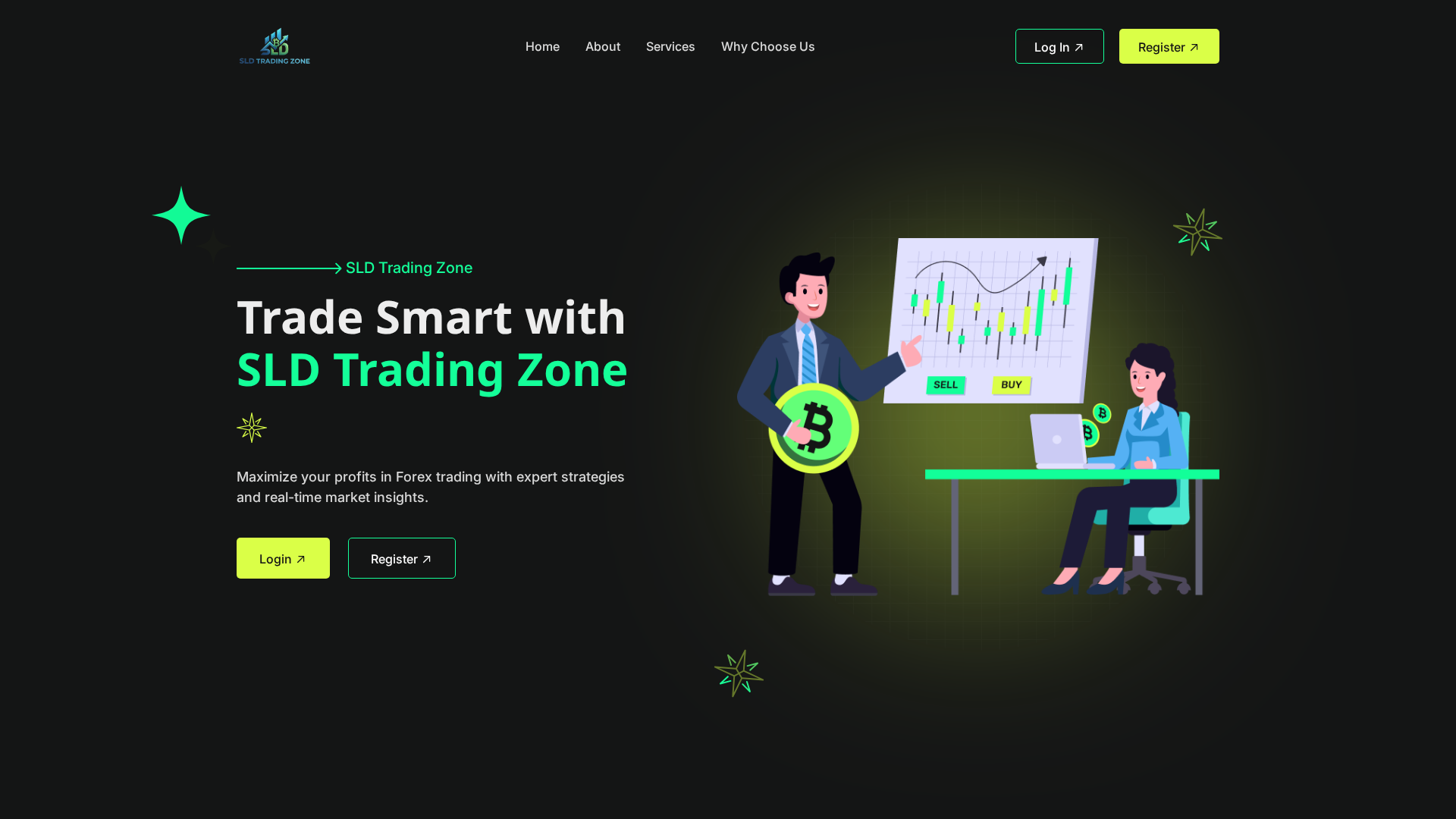 Screenshot of sldtradingzone.live