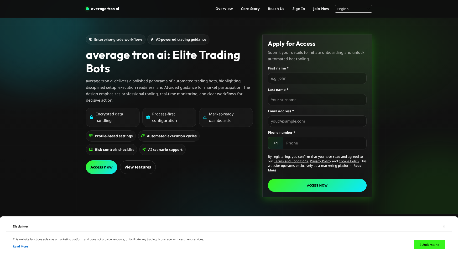 Screenshot of averagetronai.pro