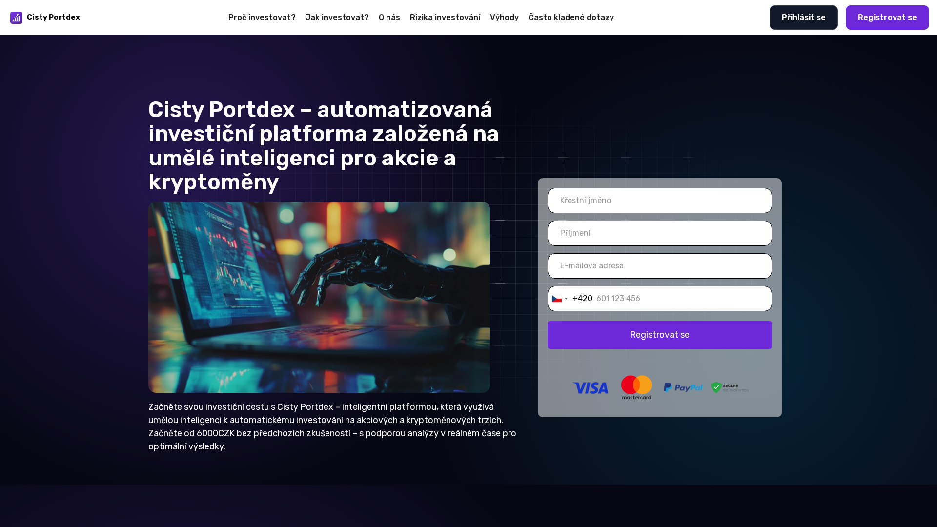 Screenshot of cisty-portdex.org