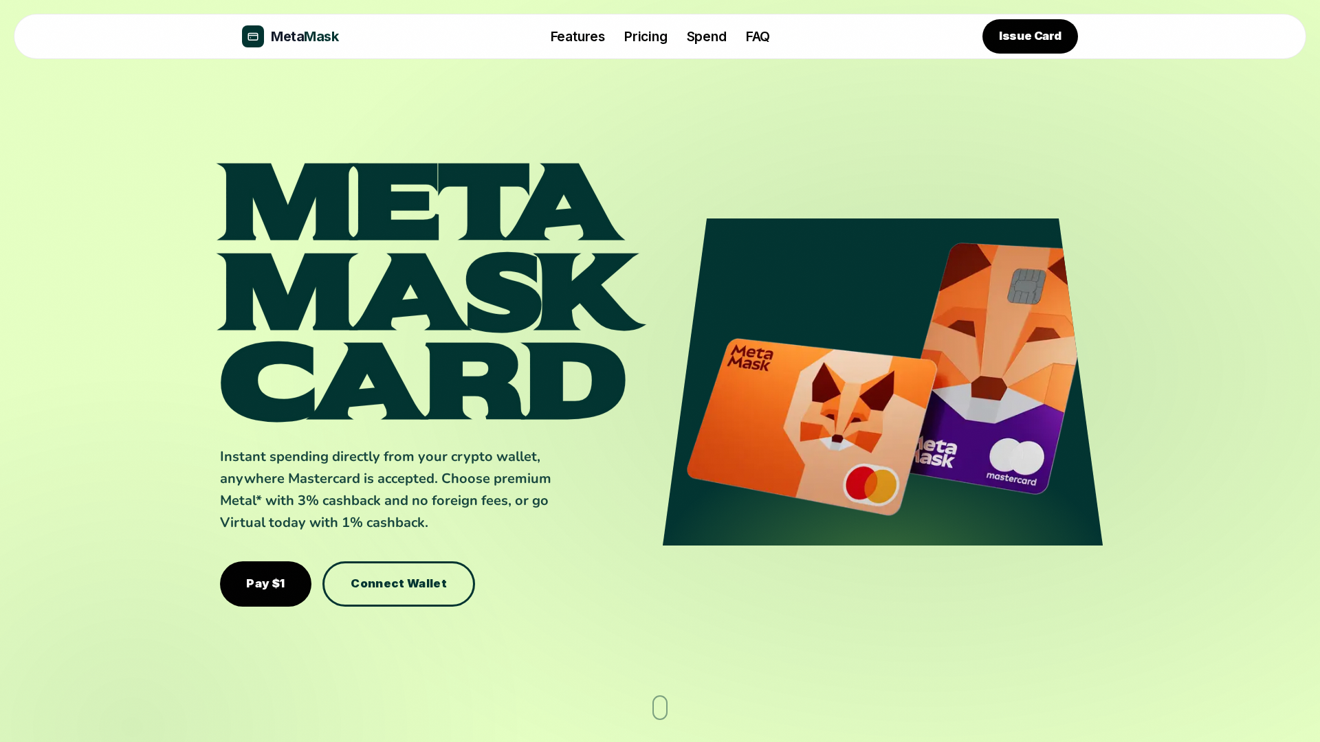 Screenshot of maskpaycard.com