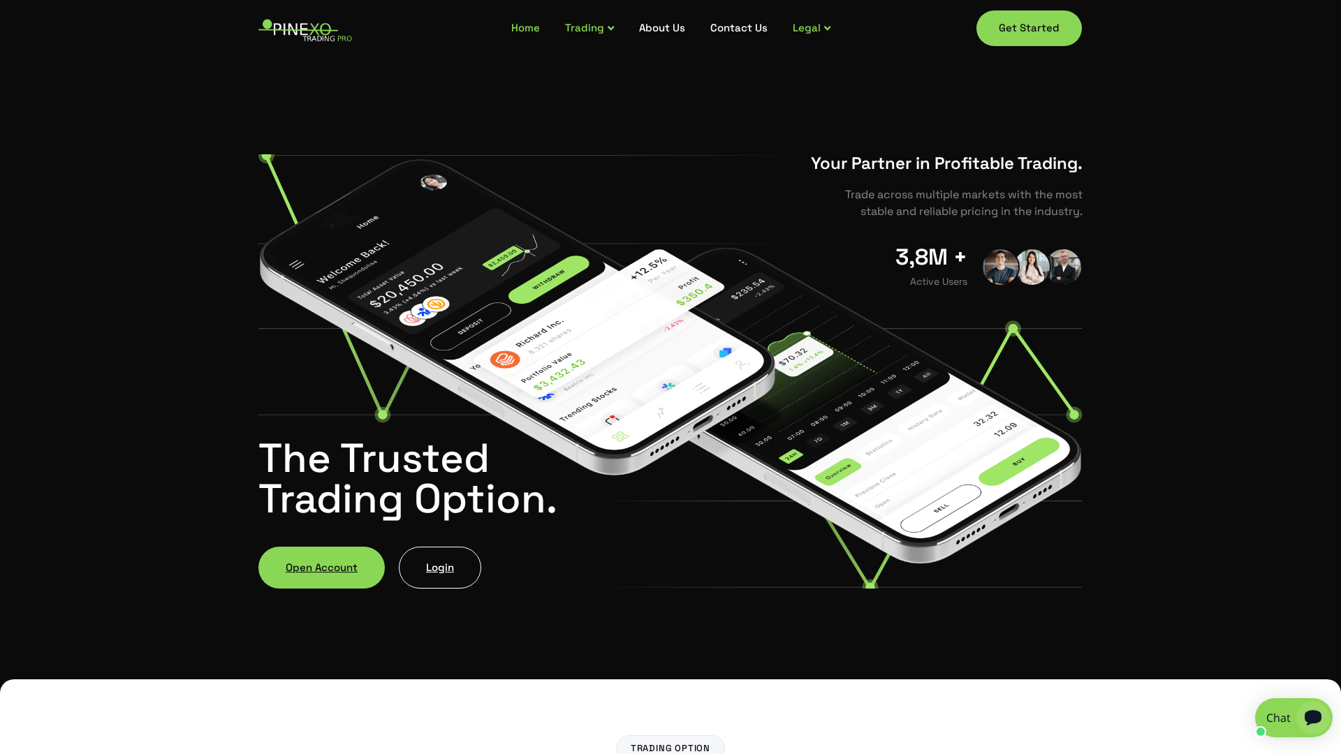 Screenshot of pinexo.pro