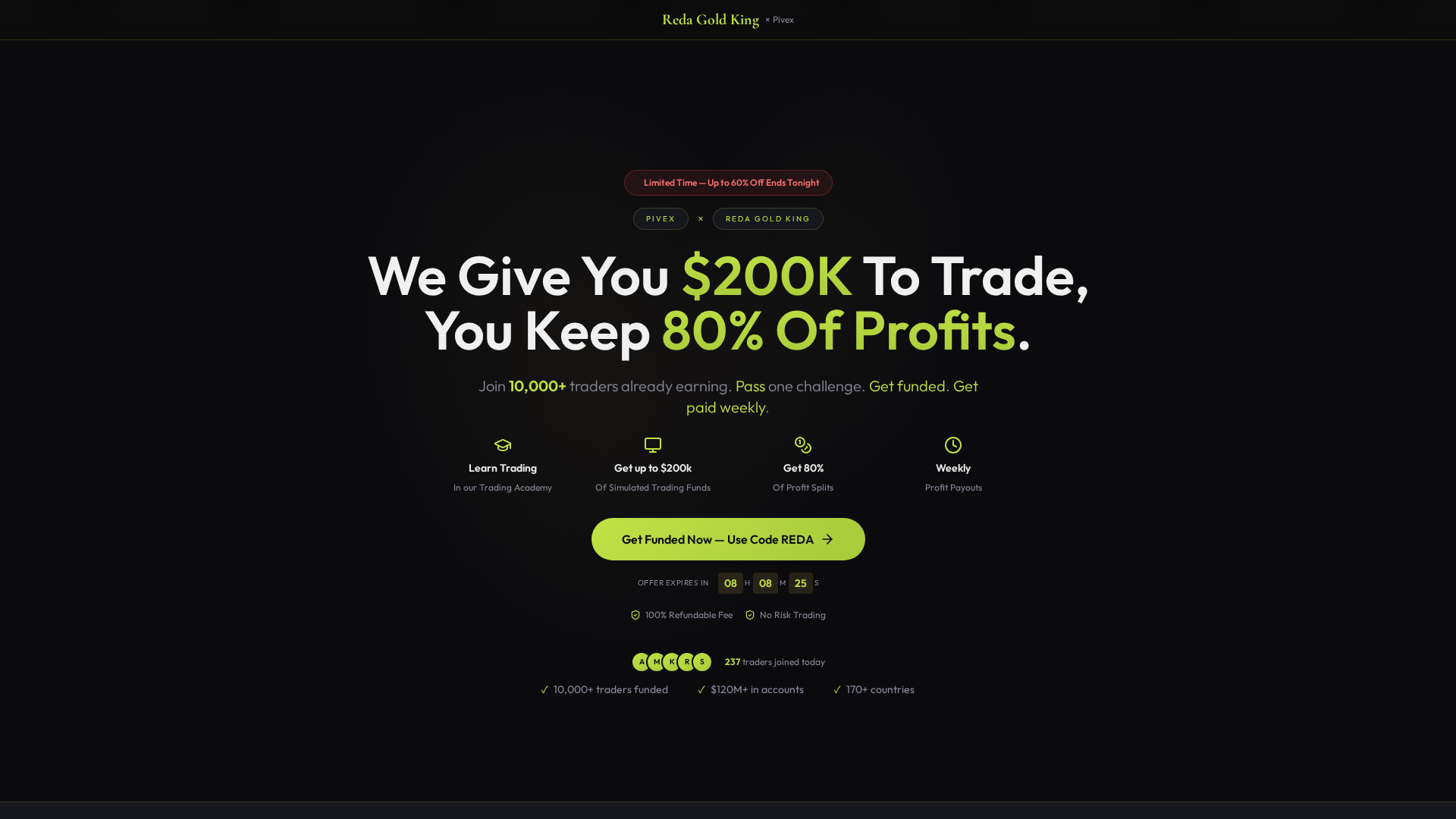 Screenshot of redapivex.com