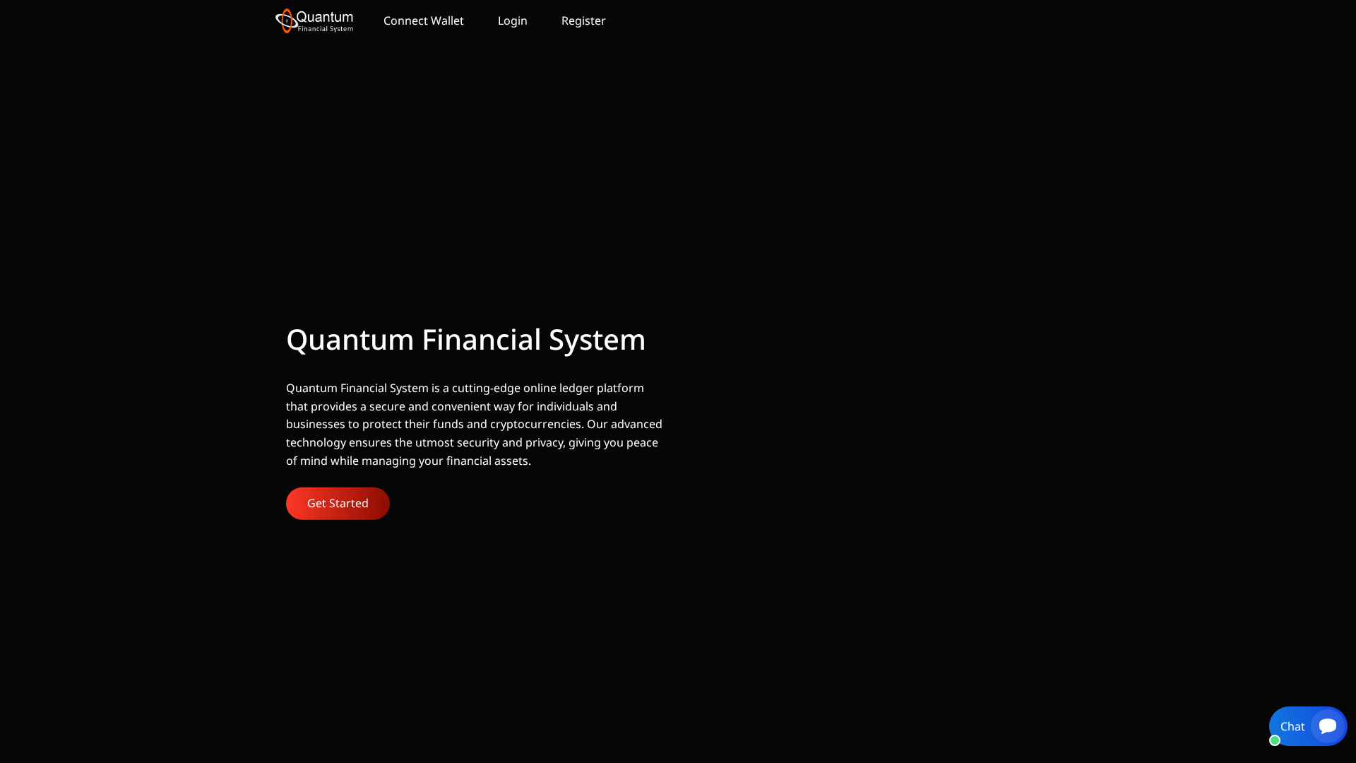Screenshot of qfssecureassets.com