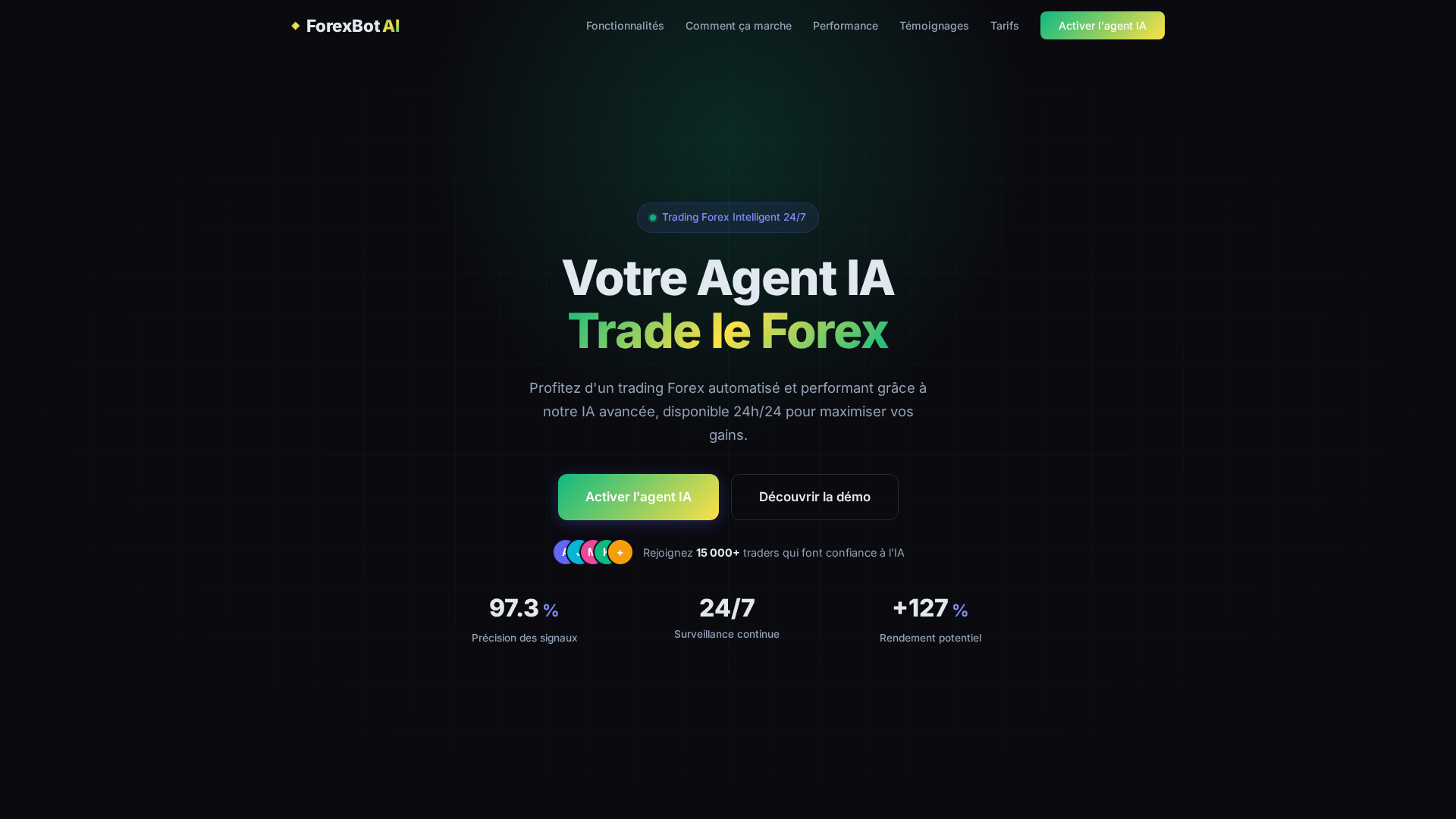 Screenshot of forexbotia.com
