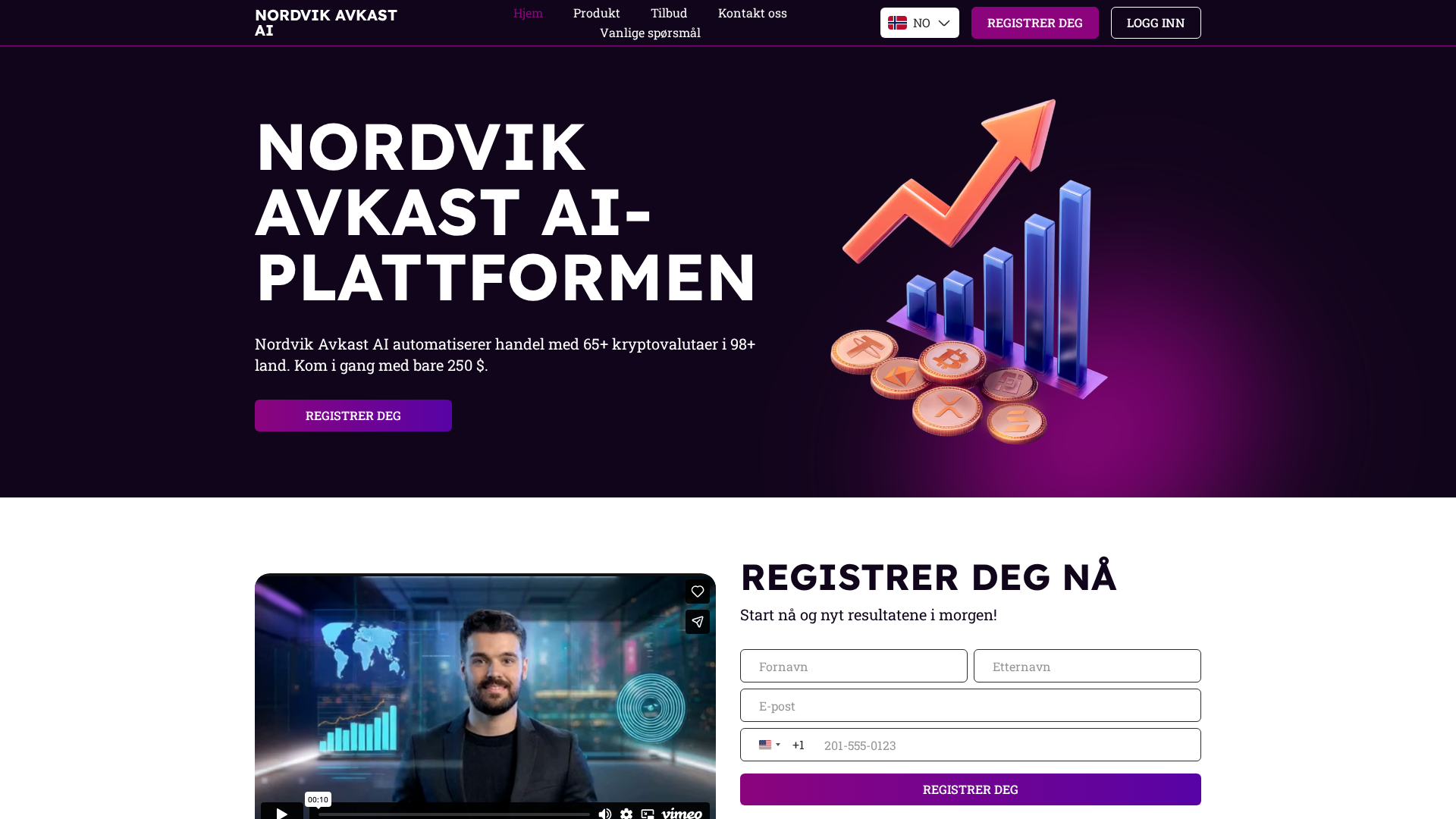 Screenshot of nordvik-avkast-ai.com