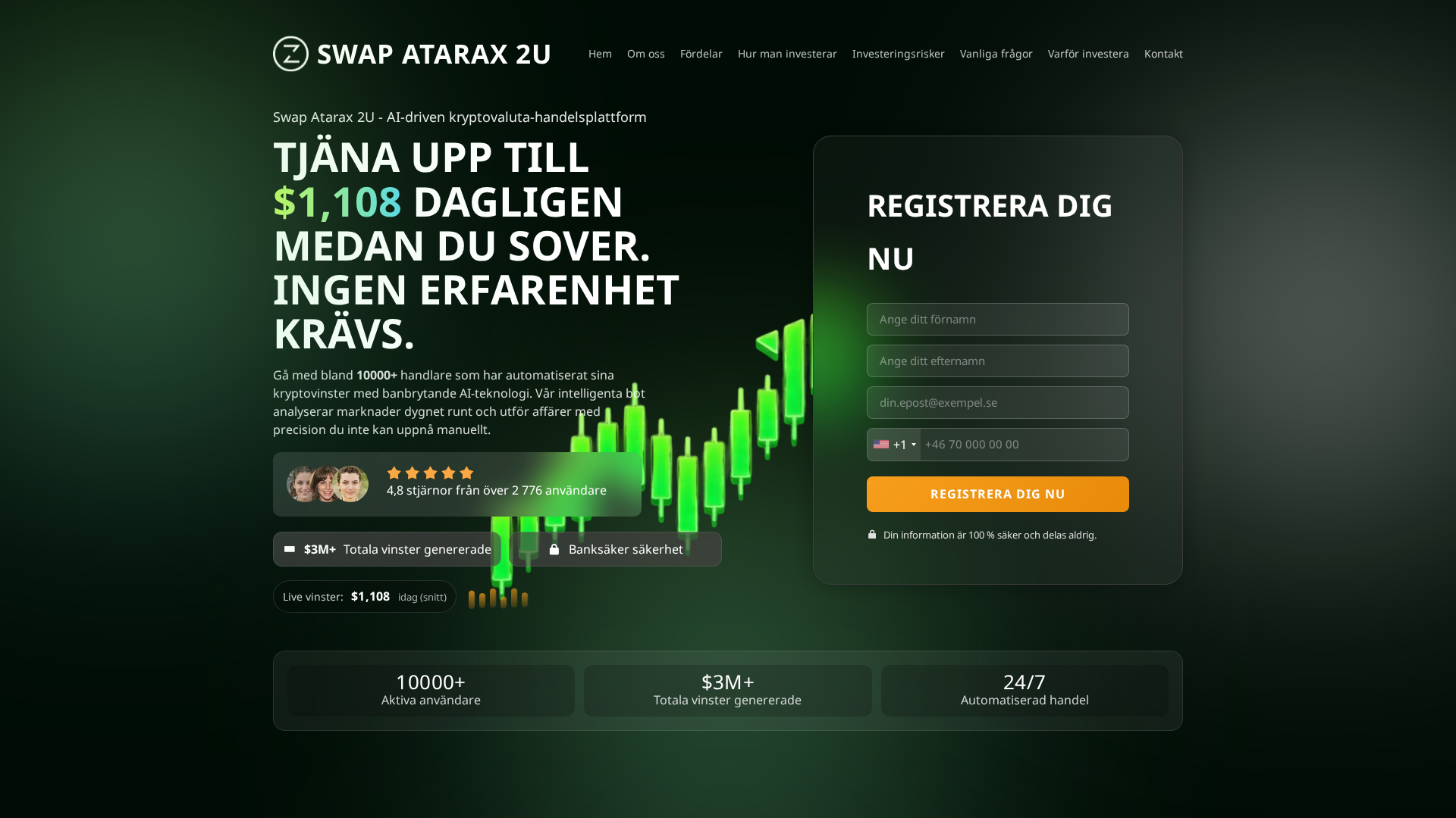 Screenshot of swapatarax2u.net