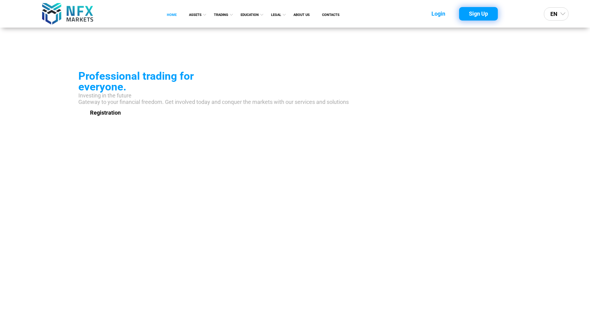 Screenshot of nfx-market.com