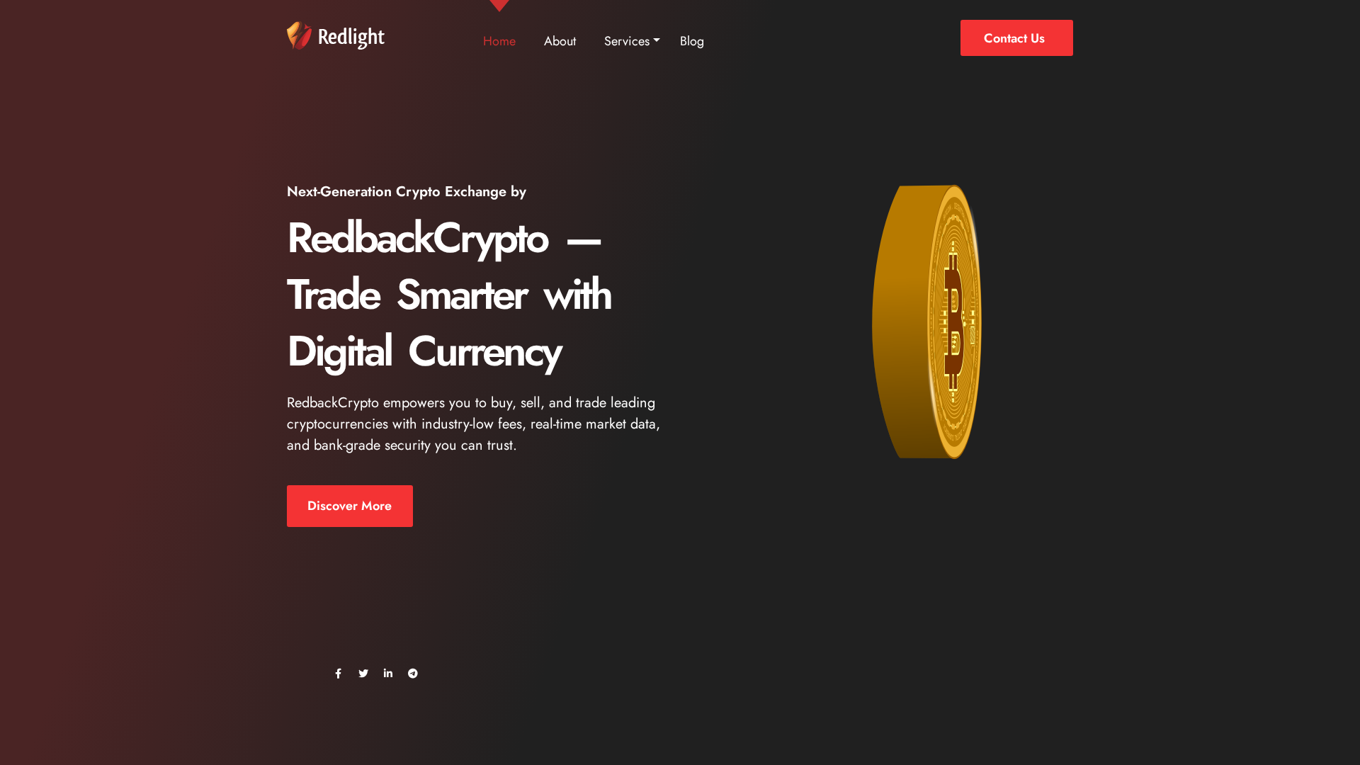 Screenshot of redbackcrypto.in